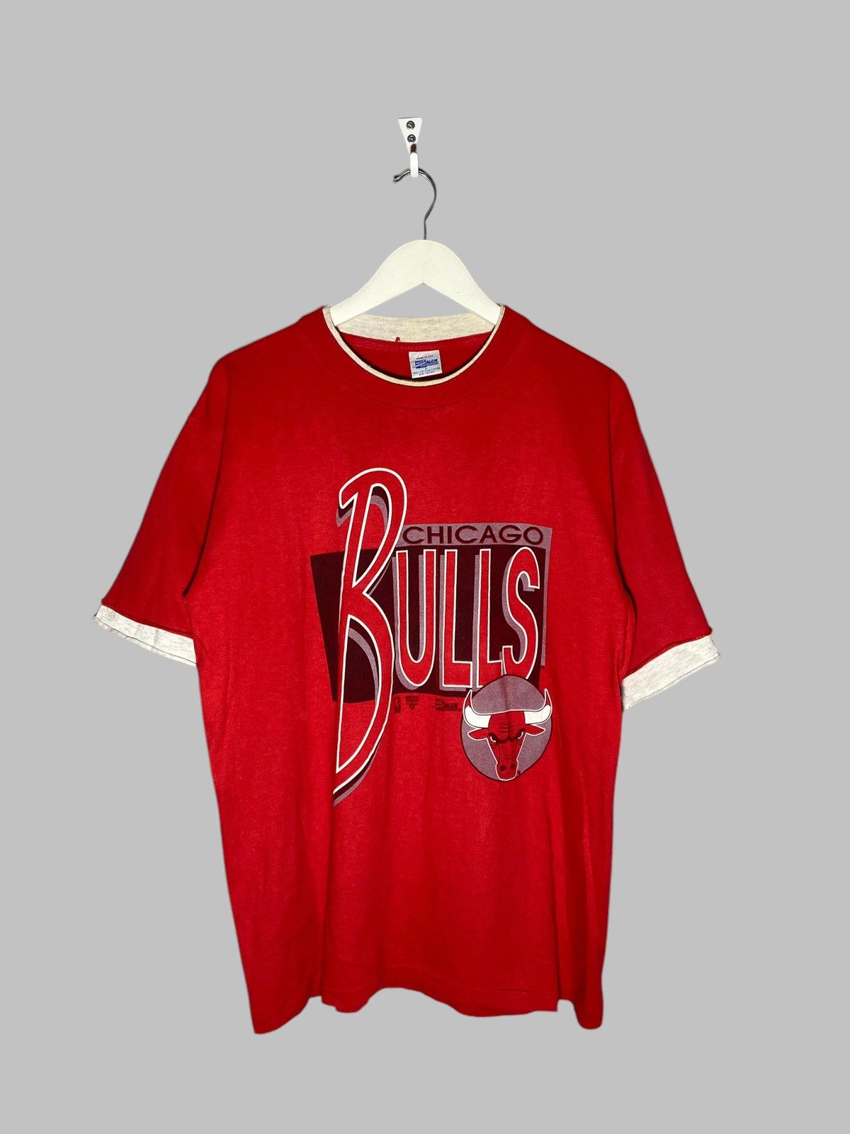 VTG 90s Chicago Bulls Salem Shirt Mens Small Black RARE