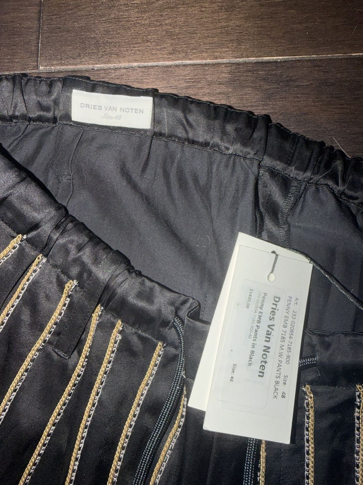Dries Van Noten Dries Van Noten Striped Tailored Trousers Size US 32 / EU 48 - 7 Thumbnail