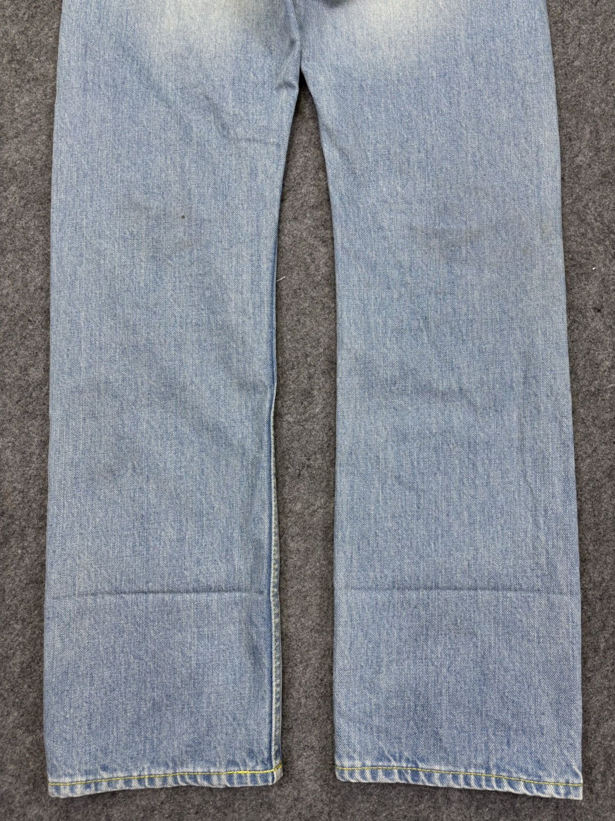 Japanese Brand 💥Insane 90s Style💥Rolling Craddle Distressed Denim K33 Size US 29 - 10 Thumbnail