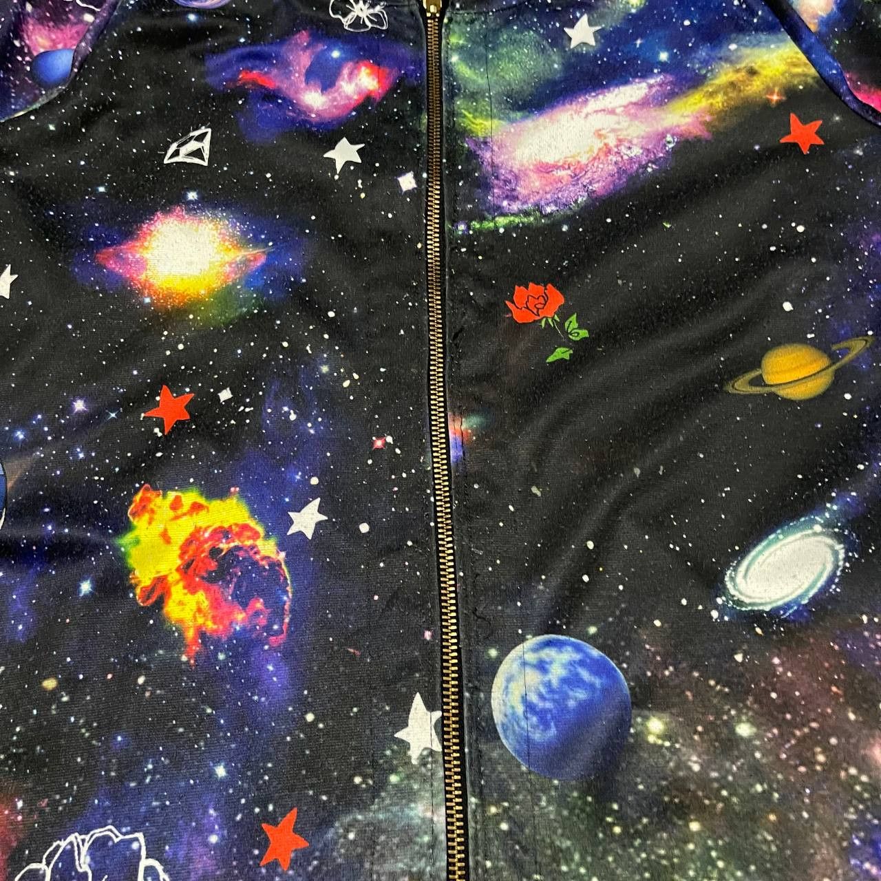 Japanese Brand Vintage Scolar All Over Print Zipper Jacket Size M / US 6-8 / IT 42-44 - 7 Thumbnail