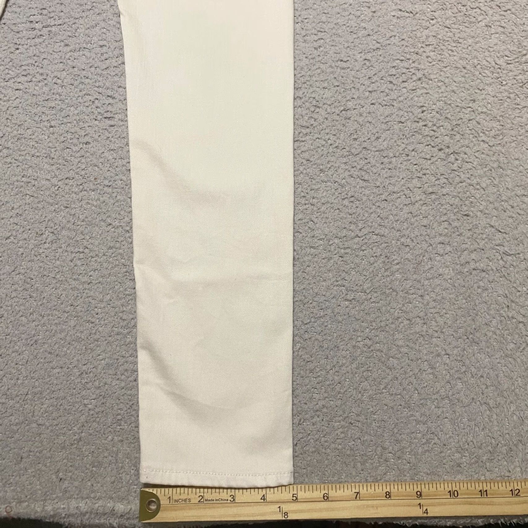 Farah AG Adriano Goldschmied Jeans Women 28 Skinny White Farah Inseam 28 High Rise Slim Pockets Stretch Denim Vintage No Size 27" / US 4 / IT 40 - 5 Thumbnail
