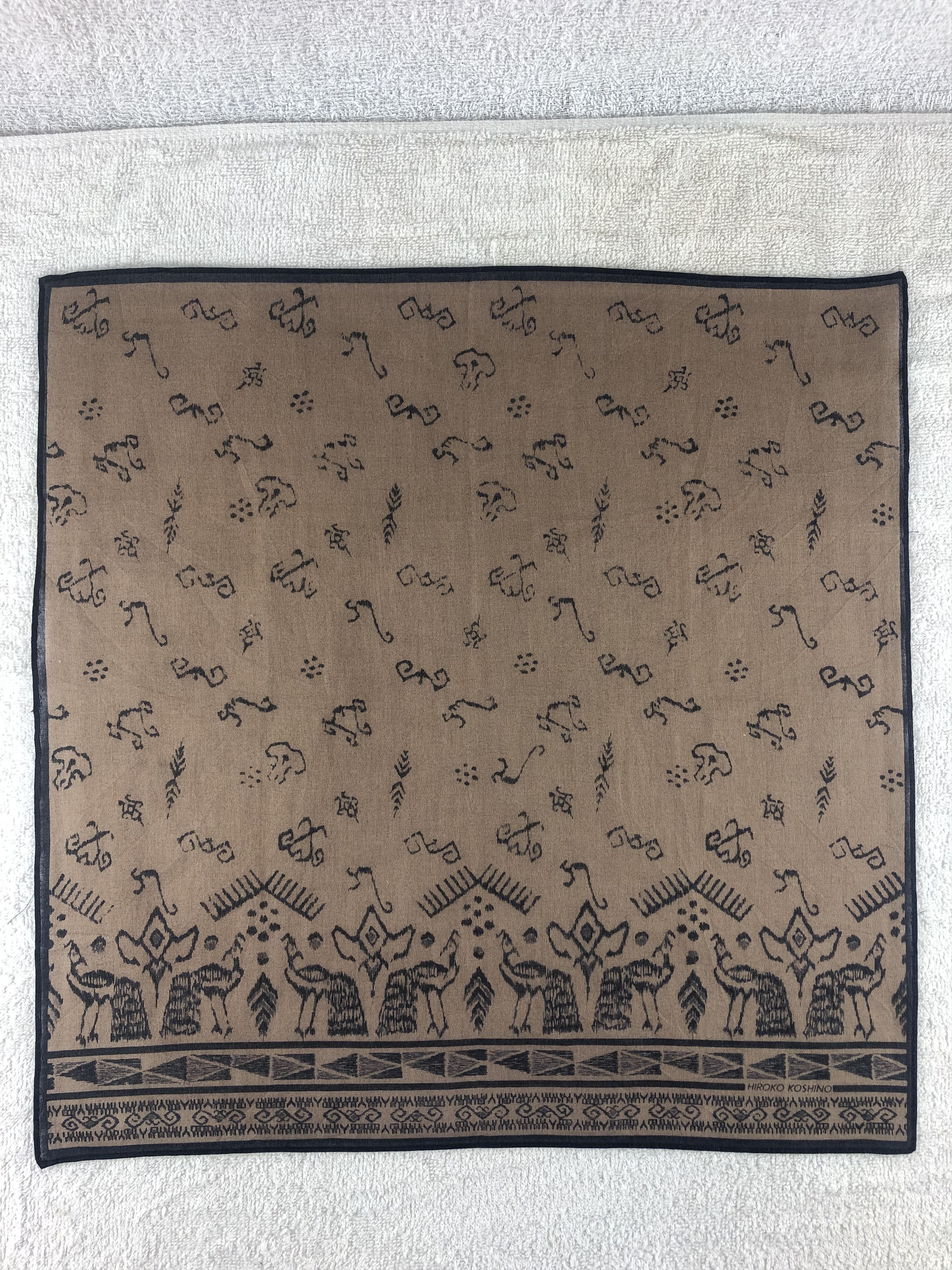 Hiroko Koshino Homme × Japanese Brand × Vintage Hiroko Koshino Handkerchief / Bandana / Neckerchief Size ONE SIZE - 3 Thumbnail