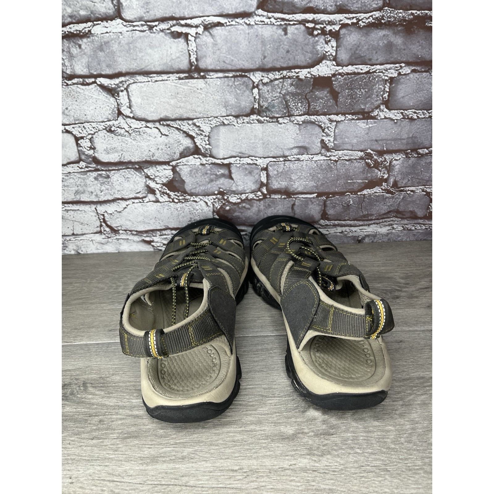 KEEN KEEN Newport H2 Gray Textile Hiking Waterproof Sandals Men S Size US 12 / EU 45 - 5 Thumbnail
