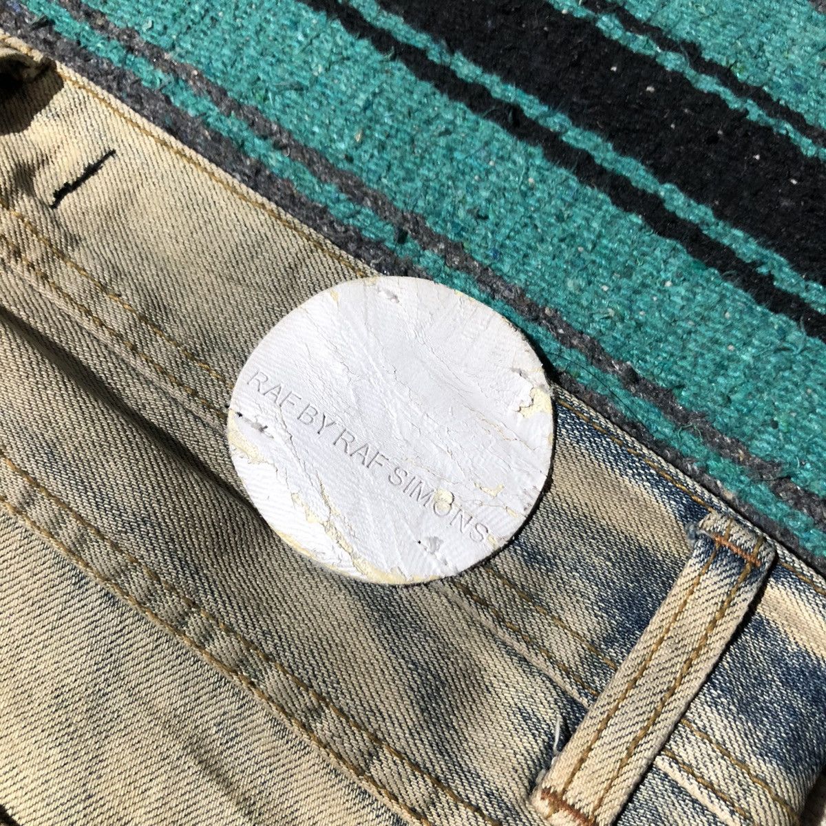 Raf by Raf Simons Raf by Raf Simons Acid Wash Denim Size US 32 / EU 48 - 10 Thumbnail
