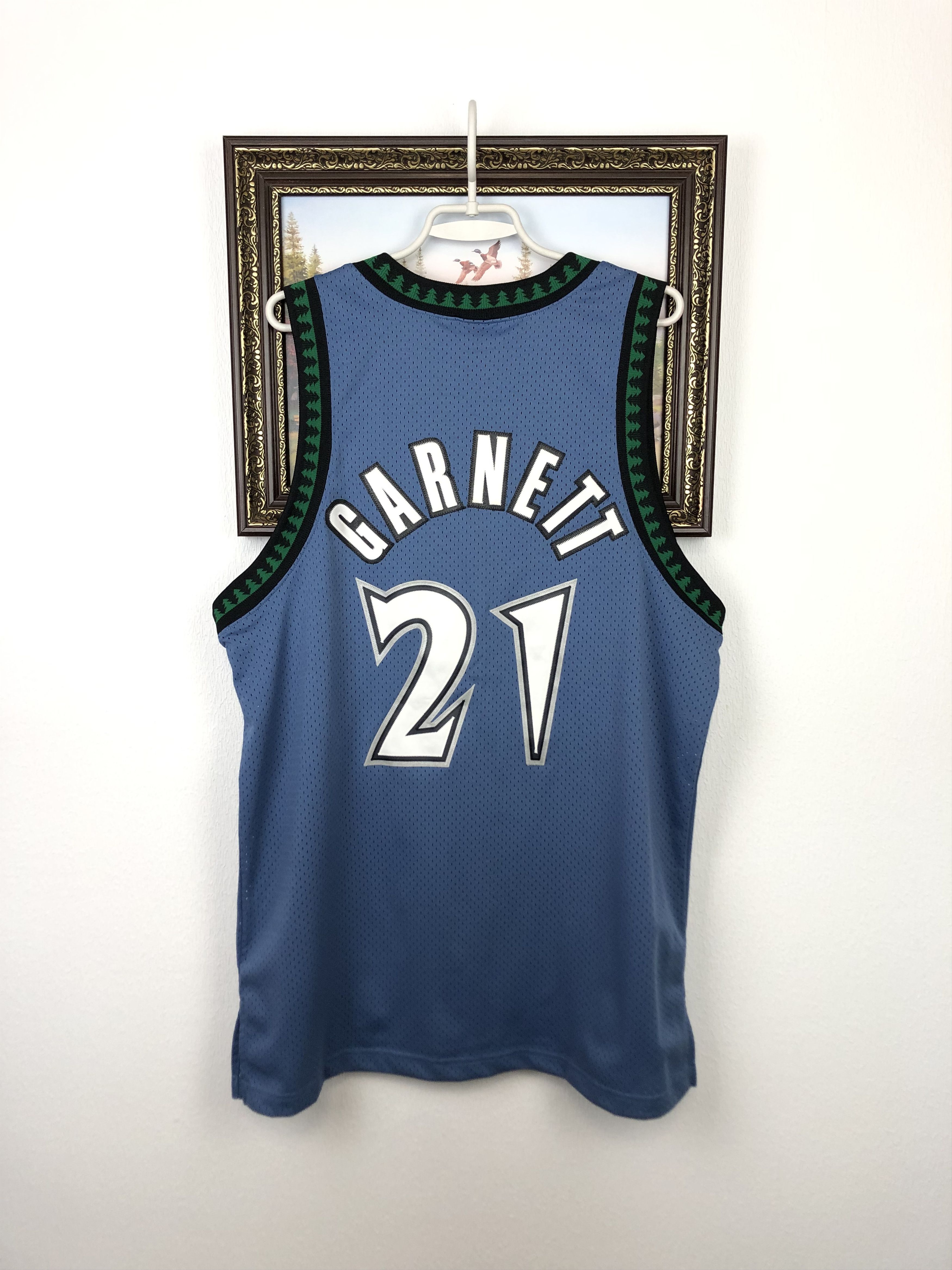 Nike Vintage Nike Minnesota Timberwolves Garnett #21 Nike NBA Size US XL / EU 56 / 4 - 8 Thumbnail