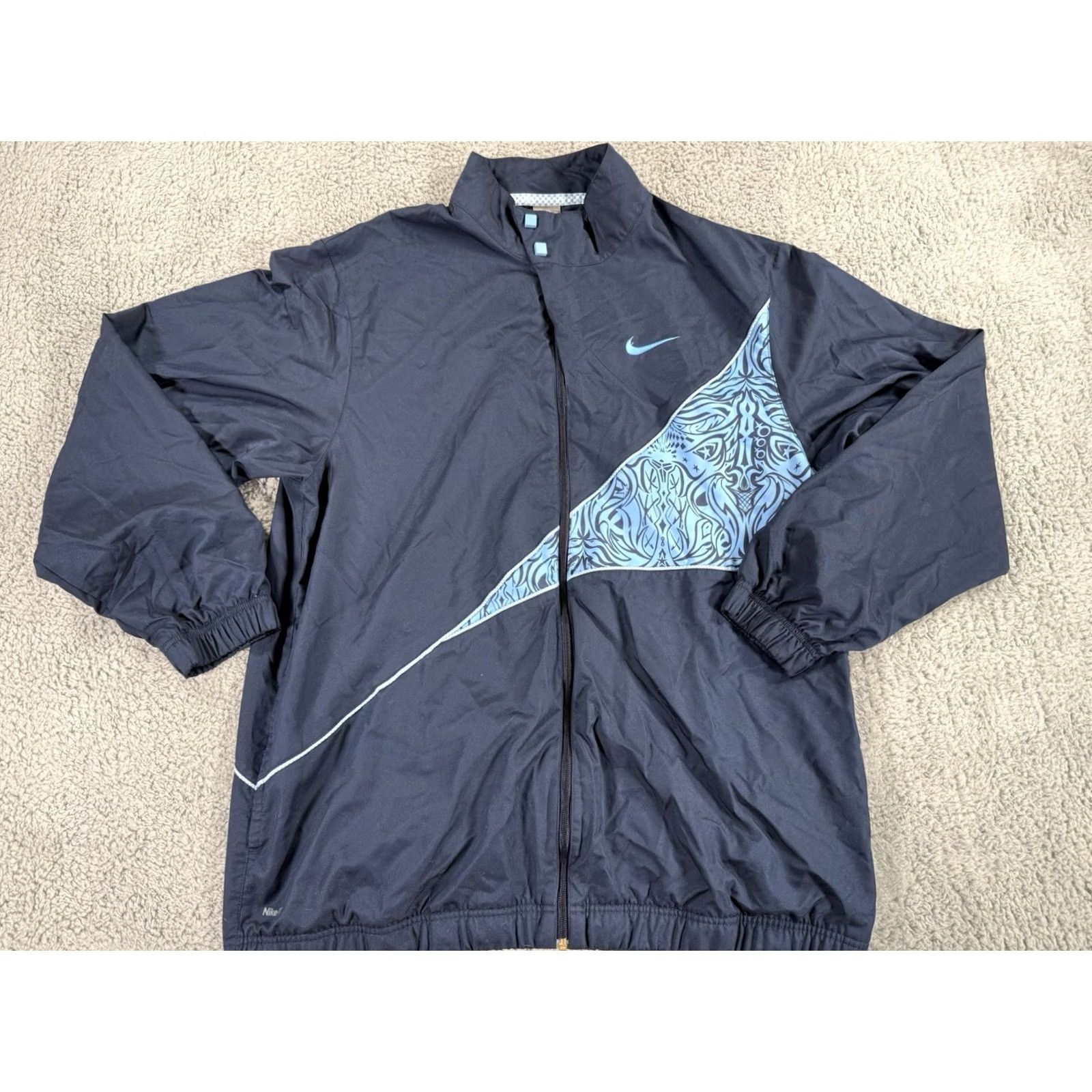Nike VINTAGE Nike Kobe Bryant Mamba Windbreaker Track Jacket Mens 2XL Blue Lakers HOF Size US XXL / EU 58 / 5 - 3 Thumbnail