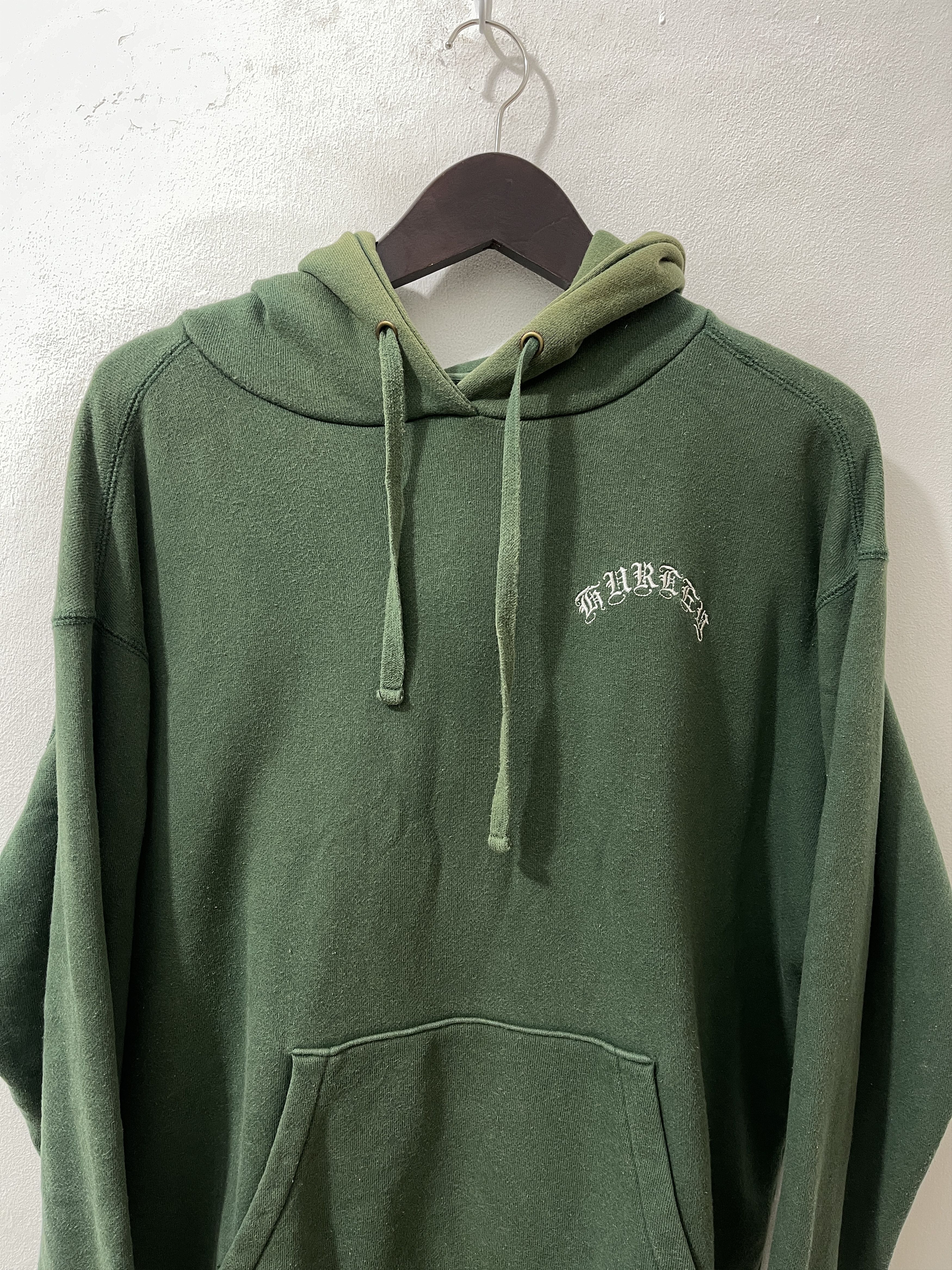 Hurley Vintage Thrashed Hurley El Loco Surf Art Pullover Hoodie Size US M / EU 48-50 / 2 - 2 Thumbnail