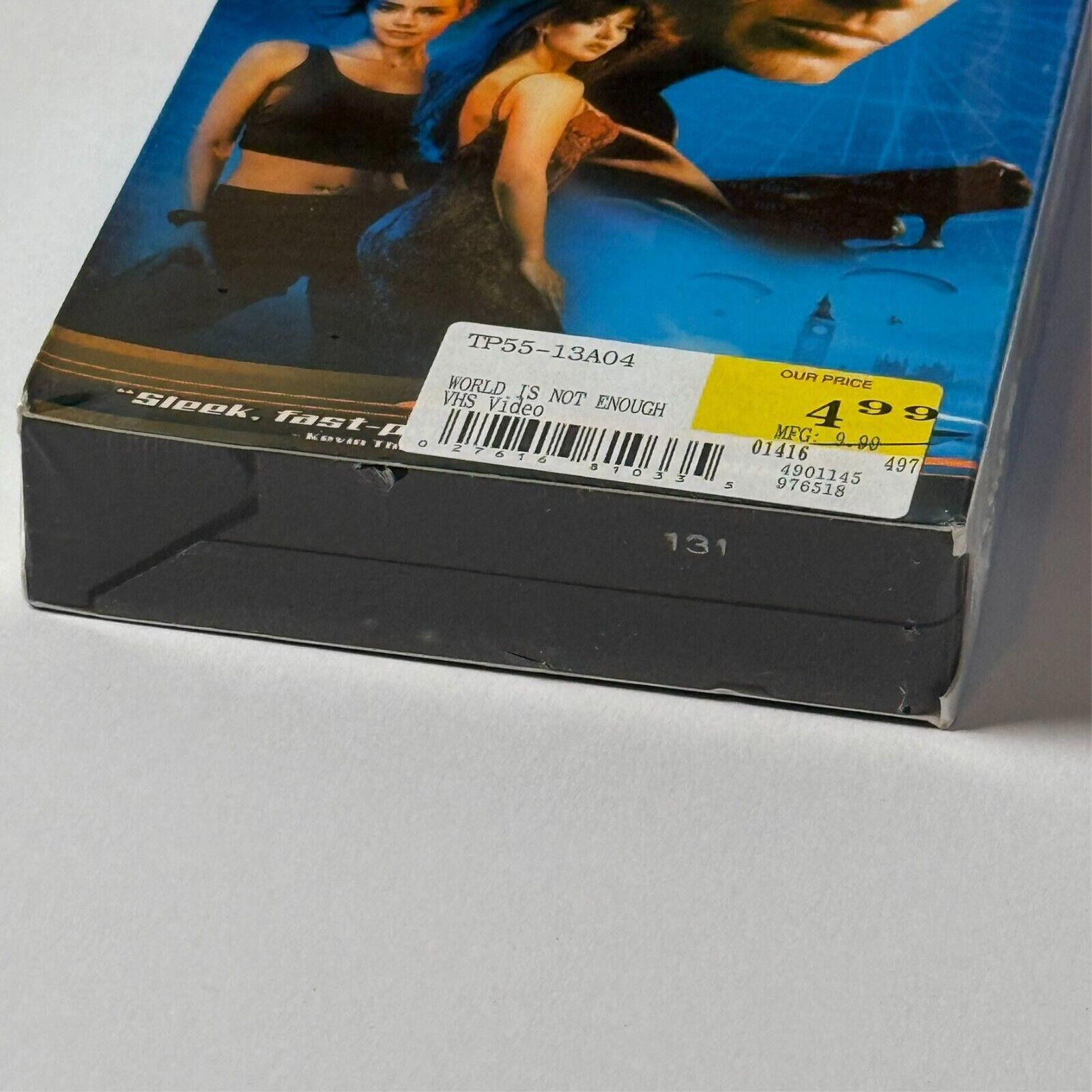Designer 007 Bond Collection The World Is Not Enough VHS 1999 Sealed Size ONE SIZE - 2 Thumbnail