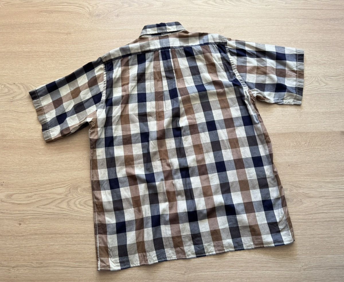 Aquascutum Vintage Aquascutum London Short Sleeve Shirt Size US M / EU 48-50 / 2 - 5 Thumbnail