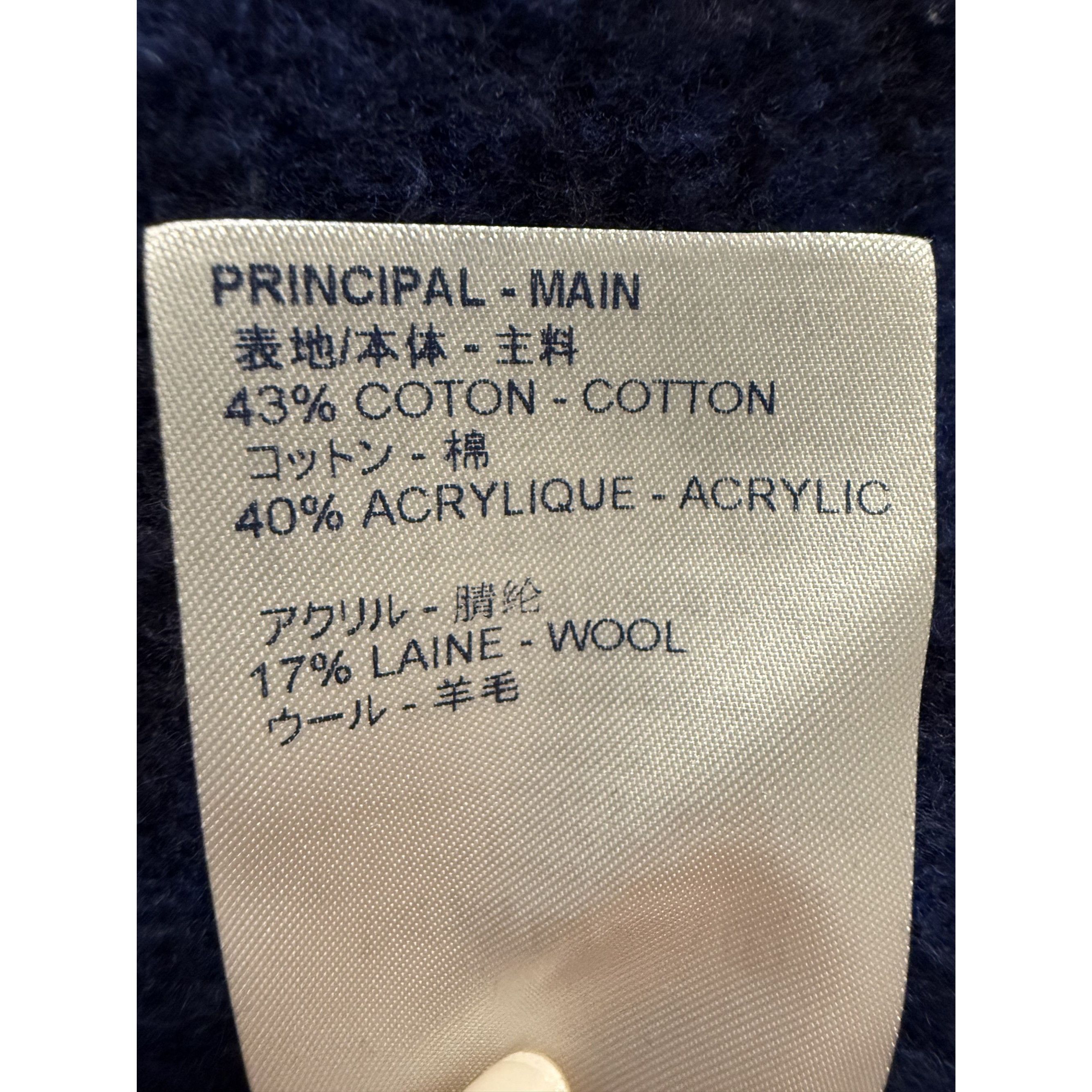 Louis Vuitton Louis Vuitton Mens Monogram Wool Sweater Size L Made In Ital Size US L / EU 52-54 / 3 - 7 Thumbnail