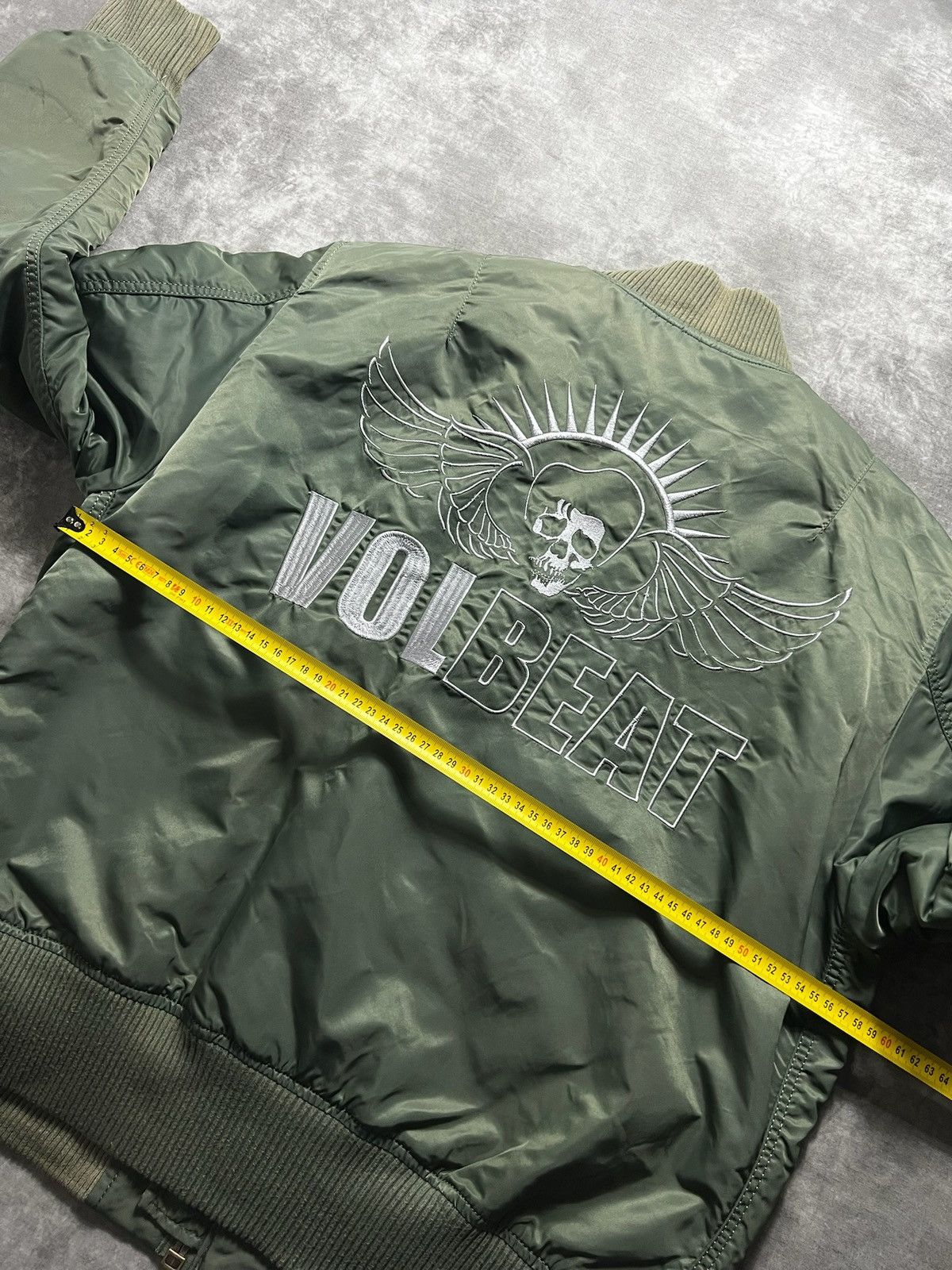 Alpha Industries x Volbeat ma1 Bomber Jacket–Limited Edition