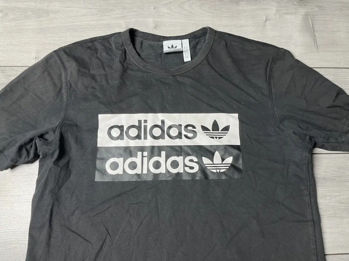 Adidas Adidas Tshirt rave logo size Medium Size US M / EU 48-50 / 2 - 3 Thumbnail