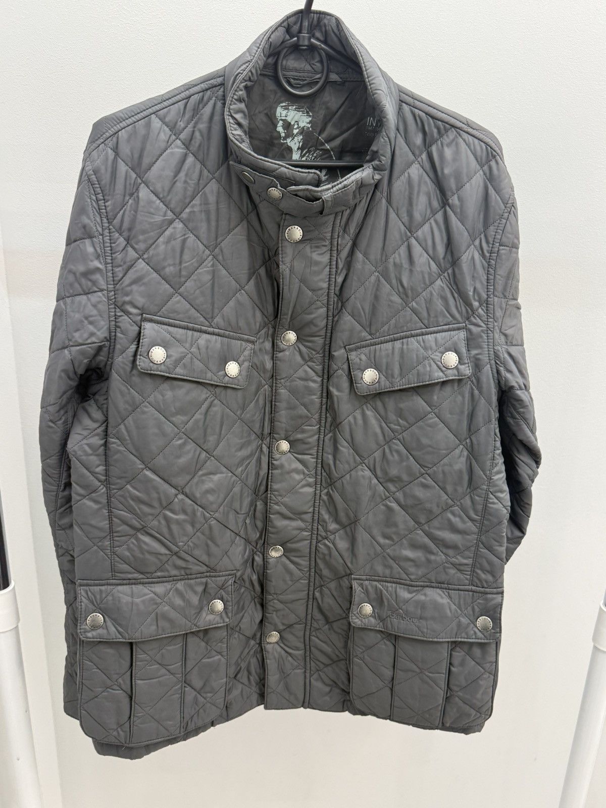 Barbour Barbour Ariel Quilted Moto Jacket Size US XL / EU 56 / 4 - 1 Thumbnail