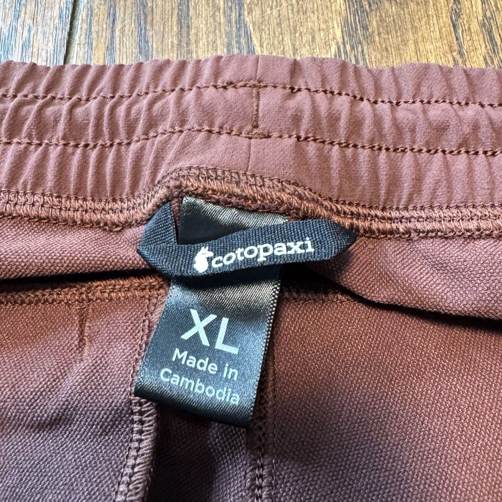 Cotopaxi Cotopaxi Men's Performance Athletic Pants Size XL Olive Red Drawstring Size US 36 / EU 52 - 4 Thumbnail