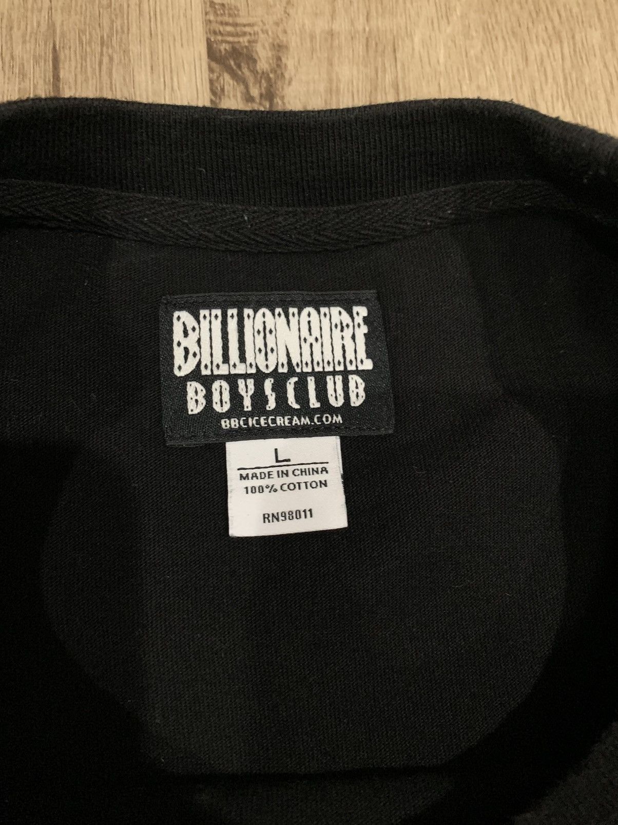 Billionaire Boys Club × Japanese Brand Billionaire Boys Club Bbc Galactic Black Earth Div Tee Size US L / EU 52-54 / 3 - 4 Thumbnail