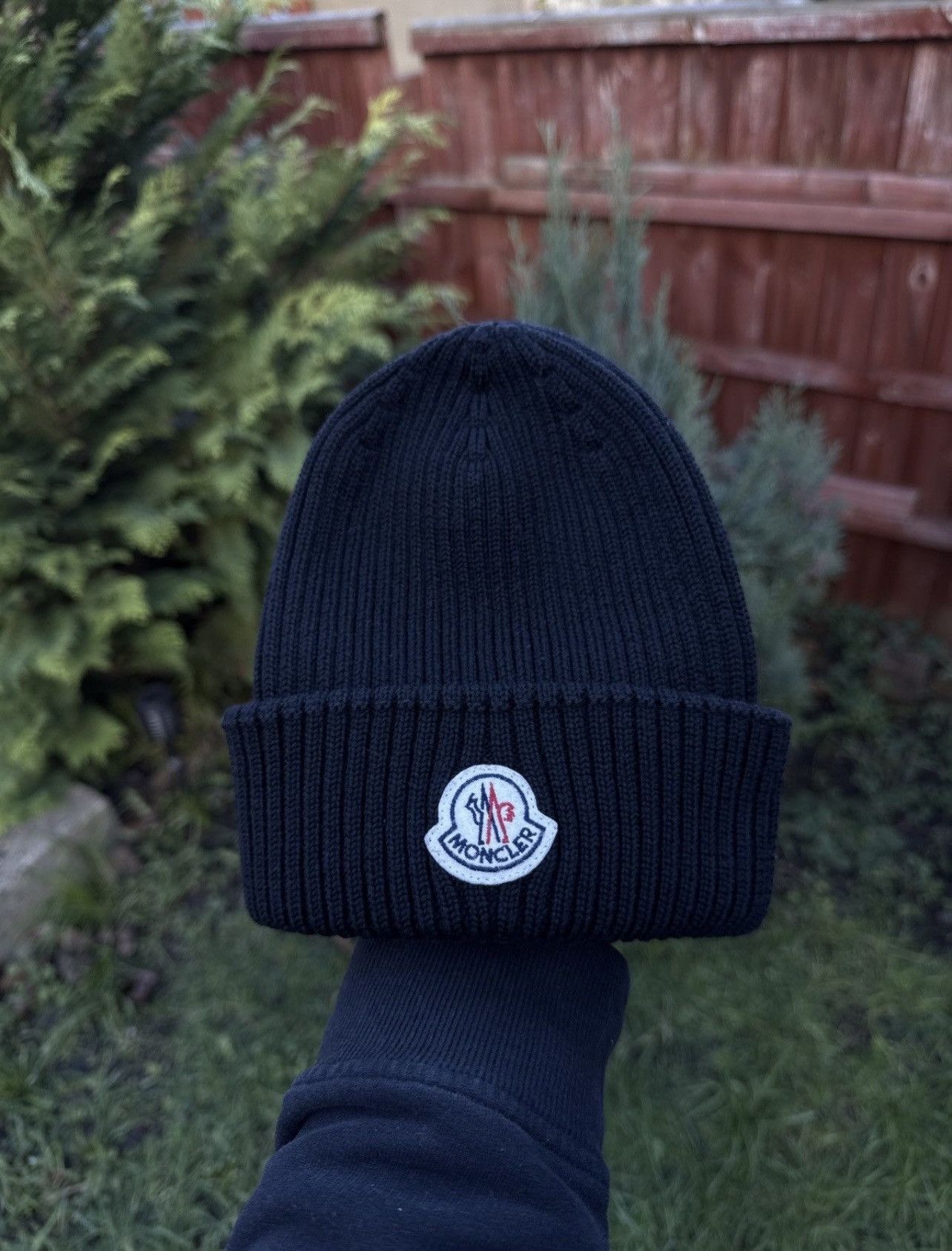 Moncler Black Moncler beanie asking 275 obo Size ONE SIZE - 1 Thumbnail