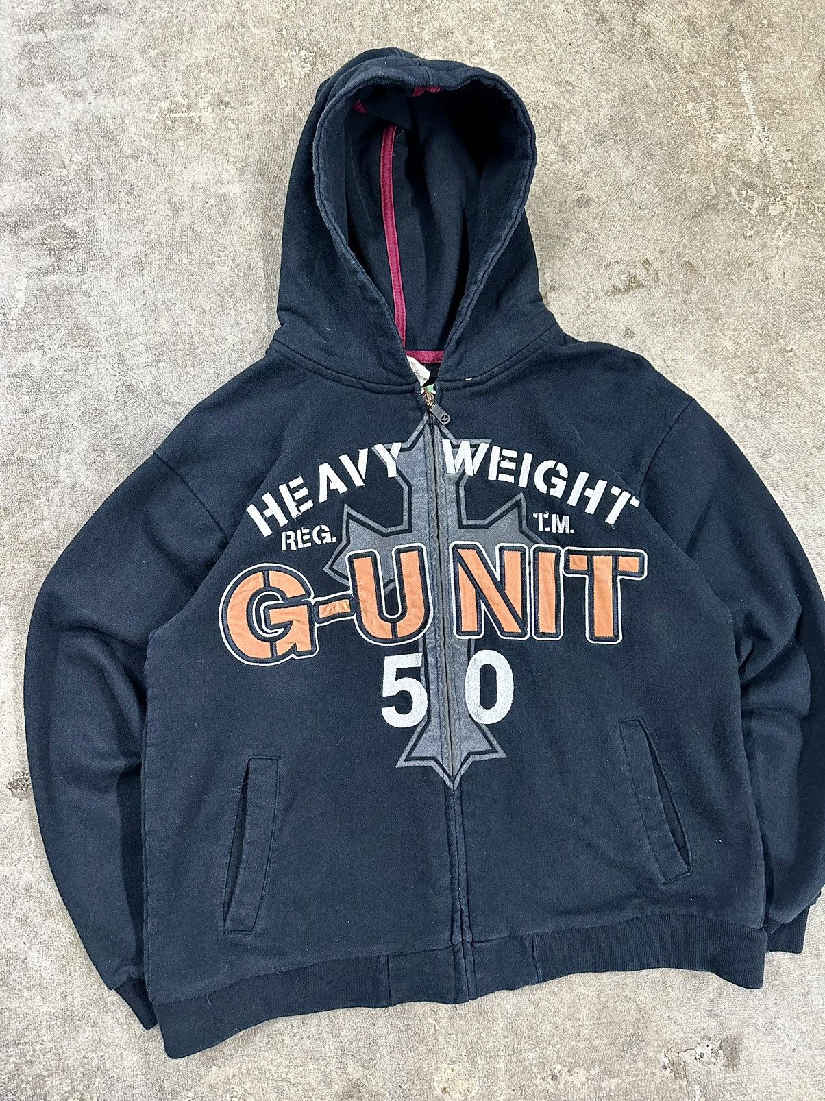 G-Unit Crazy Y2K G-Unit Black Zip Up Hoodie Size M / US 6-8 / IT 42-44 - 3 Thumbnail