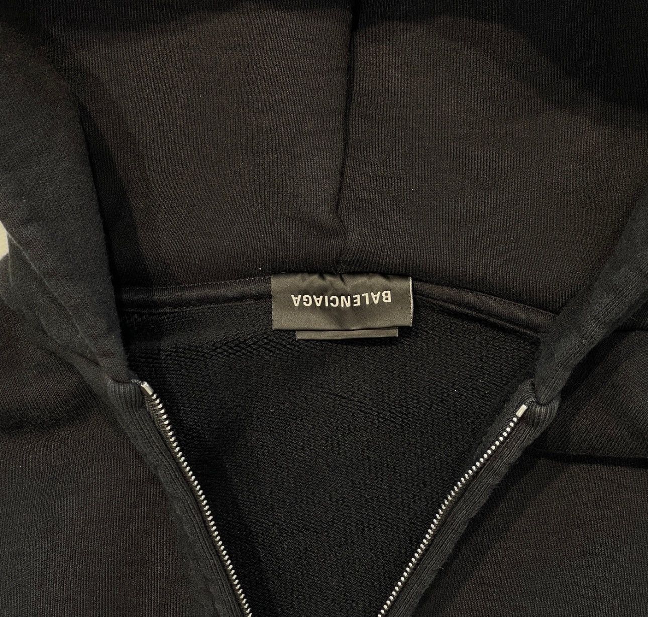 Balenciaga Balenciaga Heavy Zip Up Hoodie Size US S / EU 44-46 / 1 - 7 Thumbnail