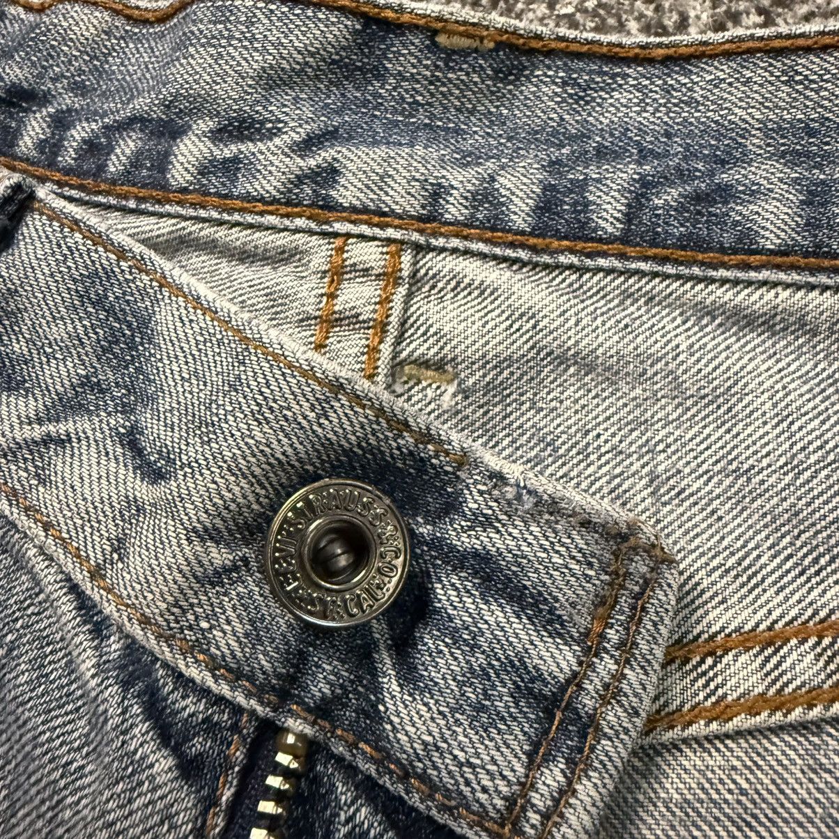 Levi's Vintage Clothing 🔥 Vintage Distressed Levis 503 Wideleg Denim Size US 34 / EU 50 - 13 Thumbnail