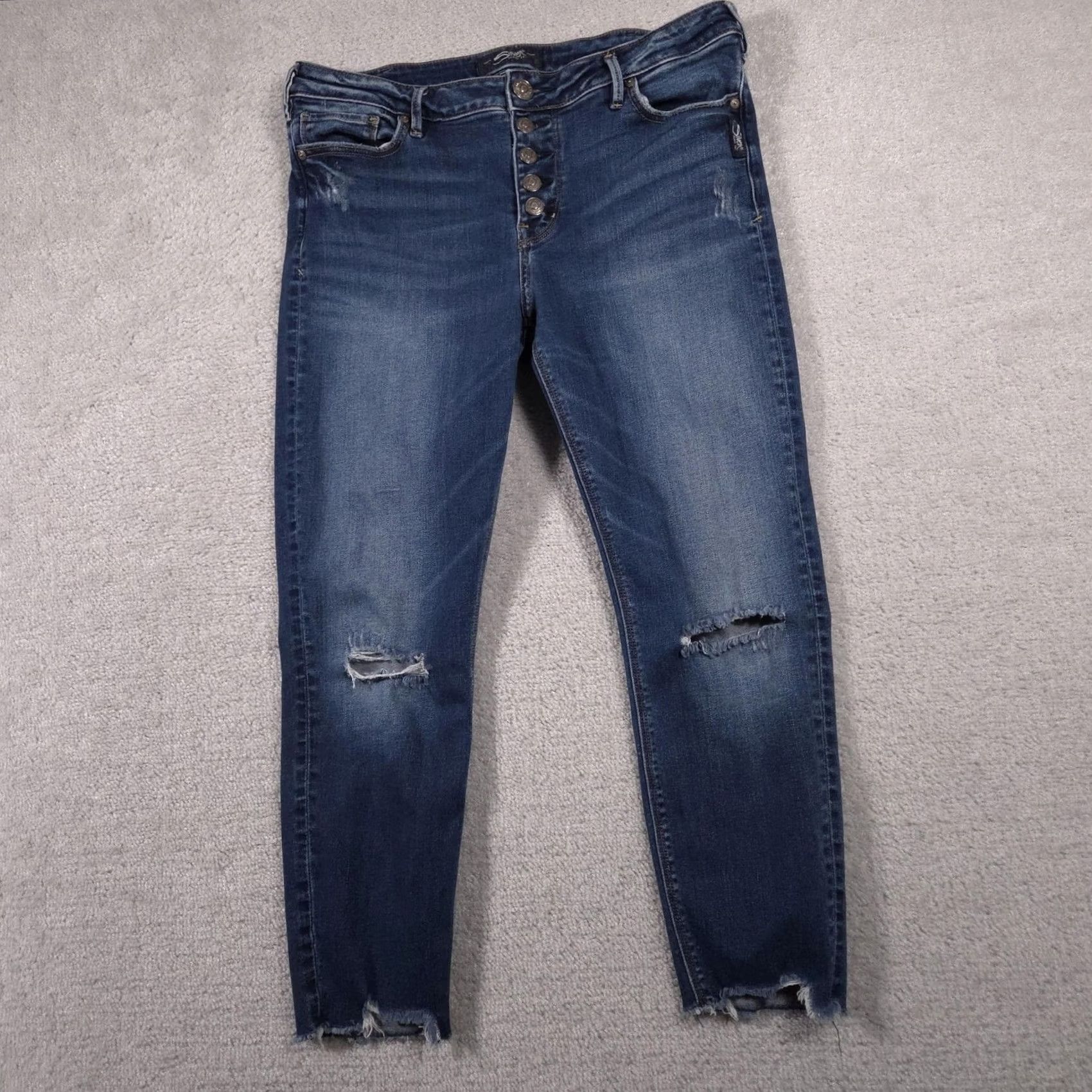 Silver Jeans Co. VINTAGE No Size 34" / US 12 / IT 48 - 3 Thumbnail