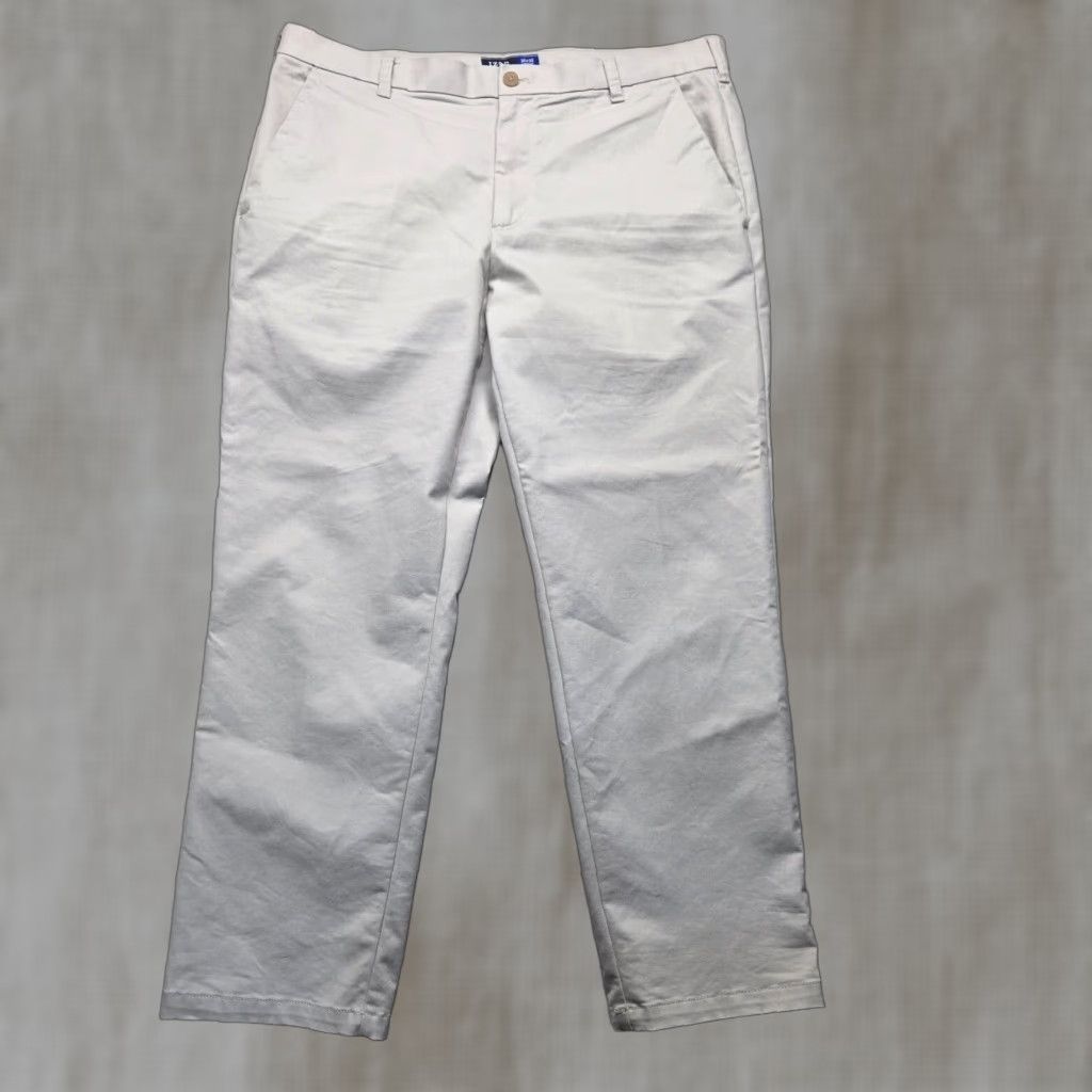 Izod IZOD Pants Khakis Beige 38x30 Adult Men Size Beige Khaki Straight Inseam 30 Men's Pants Size US 38 / EU 54 - 1 Thumbnail