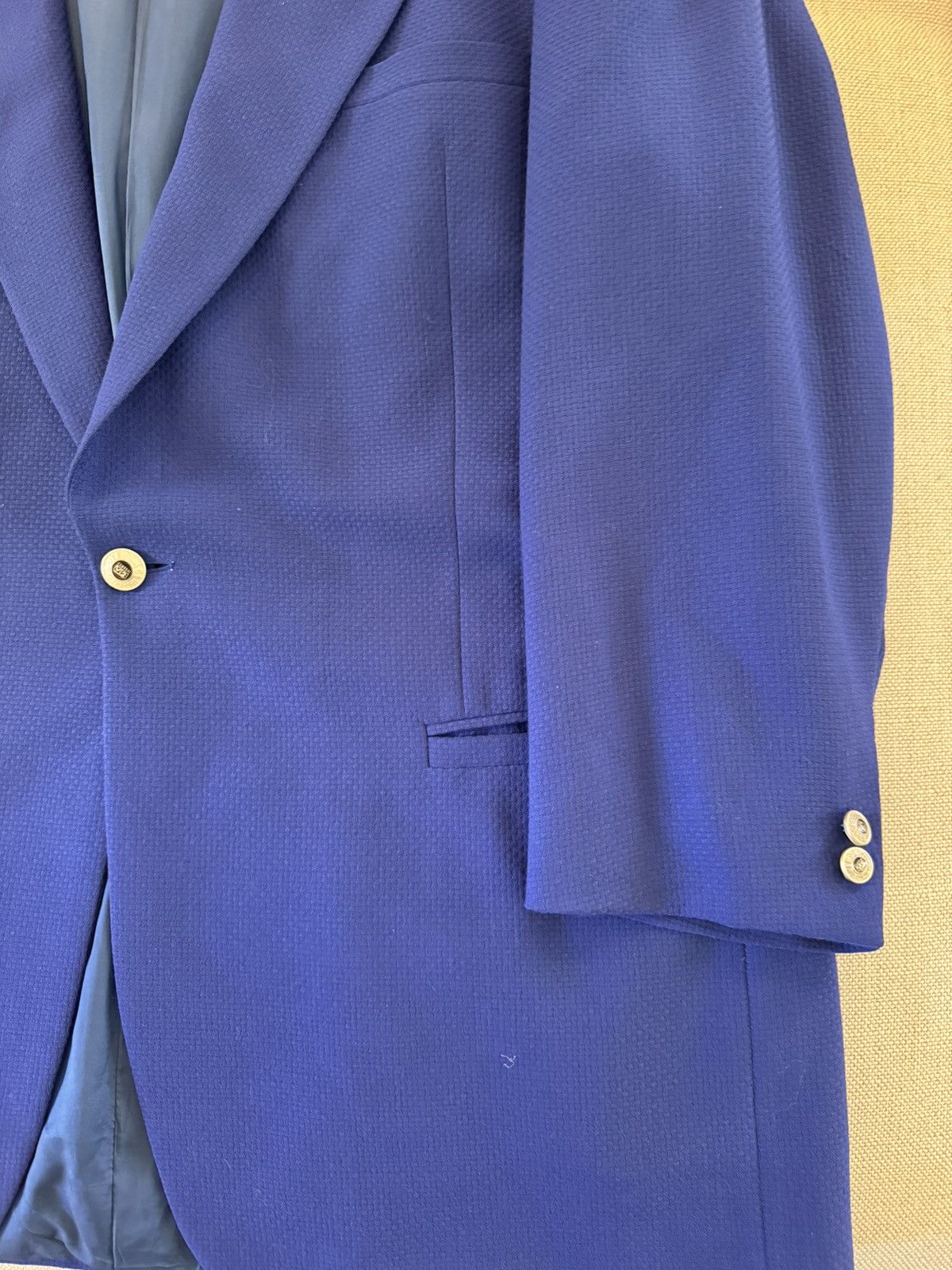 Versus Versace V2 by GIANNI VERSACE Wool Blazer Size 46R - 2 Thumbnail