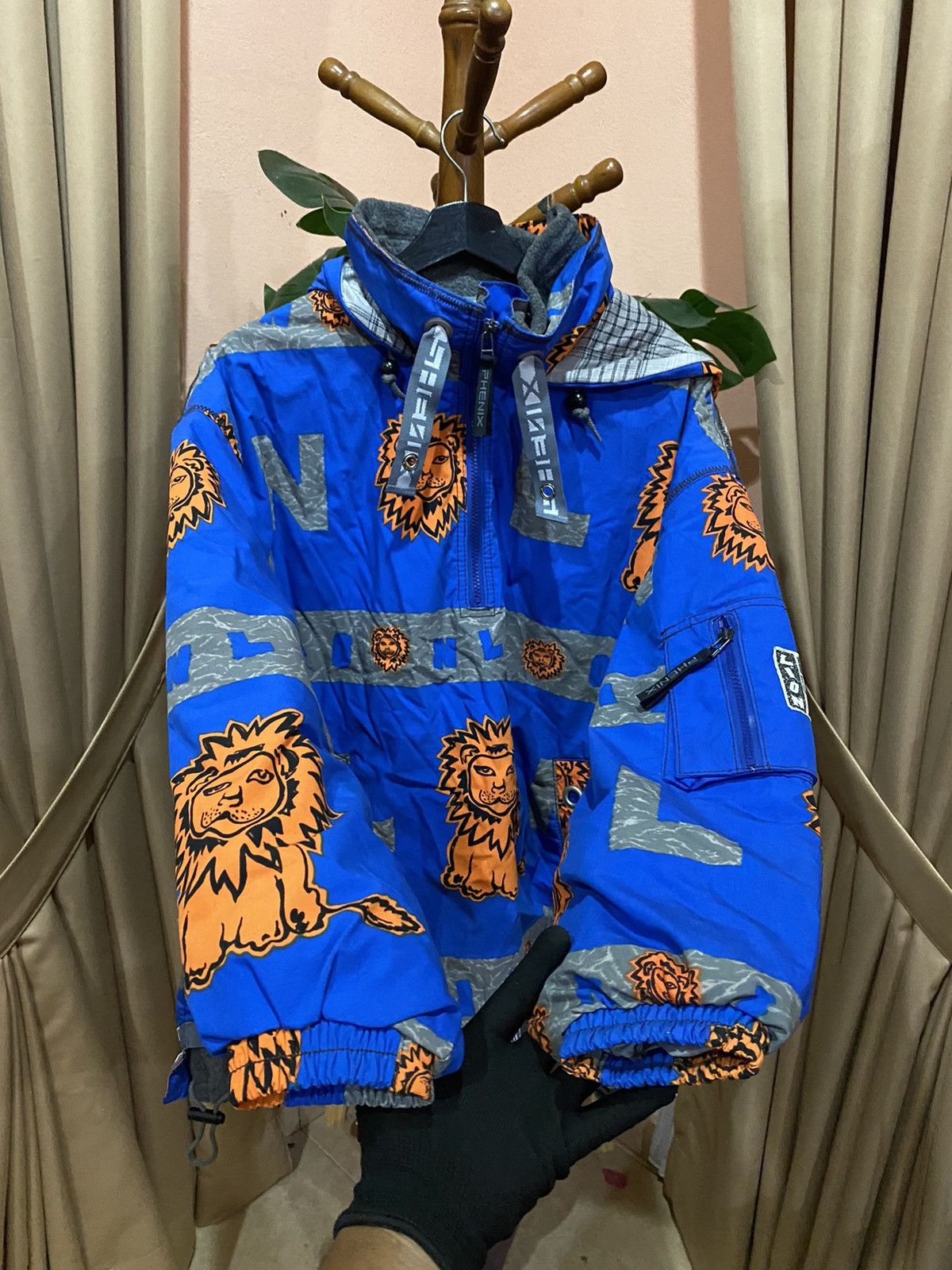 Phenix Phenix Lion Print Ski Jacket Bold and Functional Winterwear Size US L / EU 52-54 / 3 - 6 Thumbnail