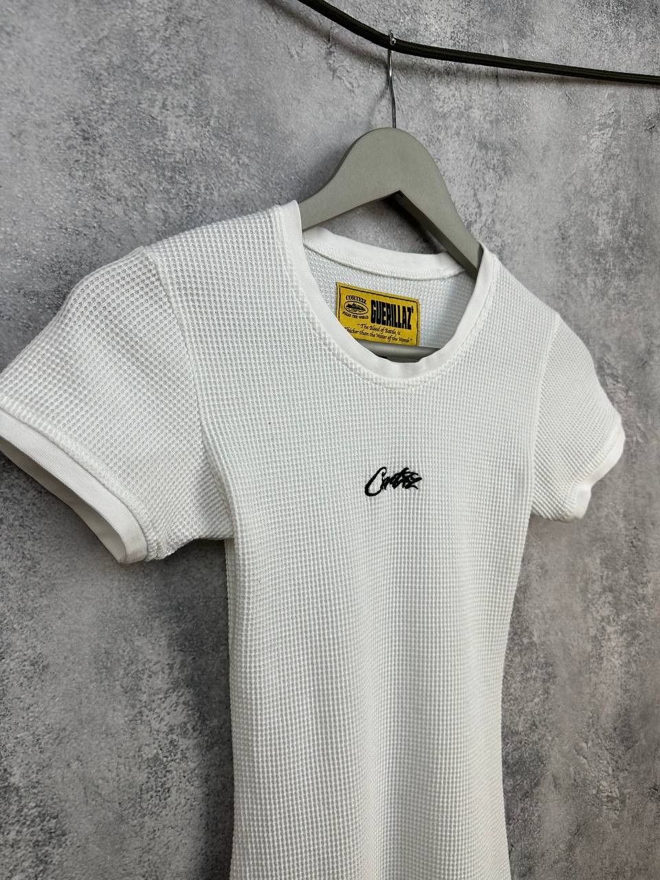 Corteiz Corteiz Guerillaz Waffle Knit Bodycon SS White Dress Size S / US 4 / IT 40 - 3 Thumbnail