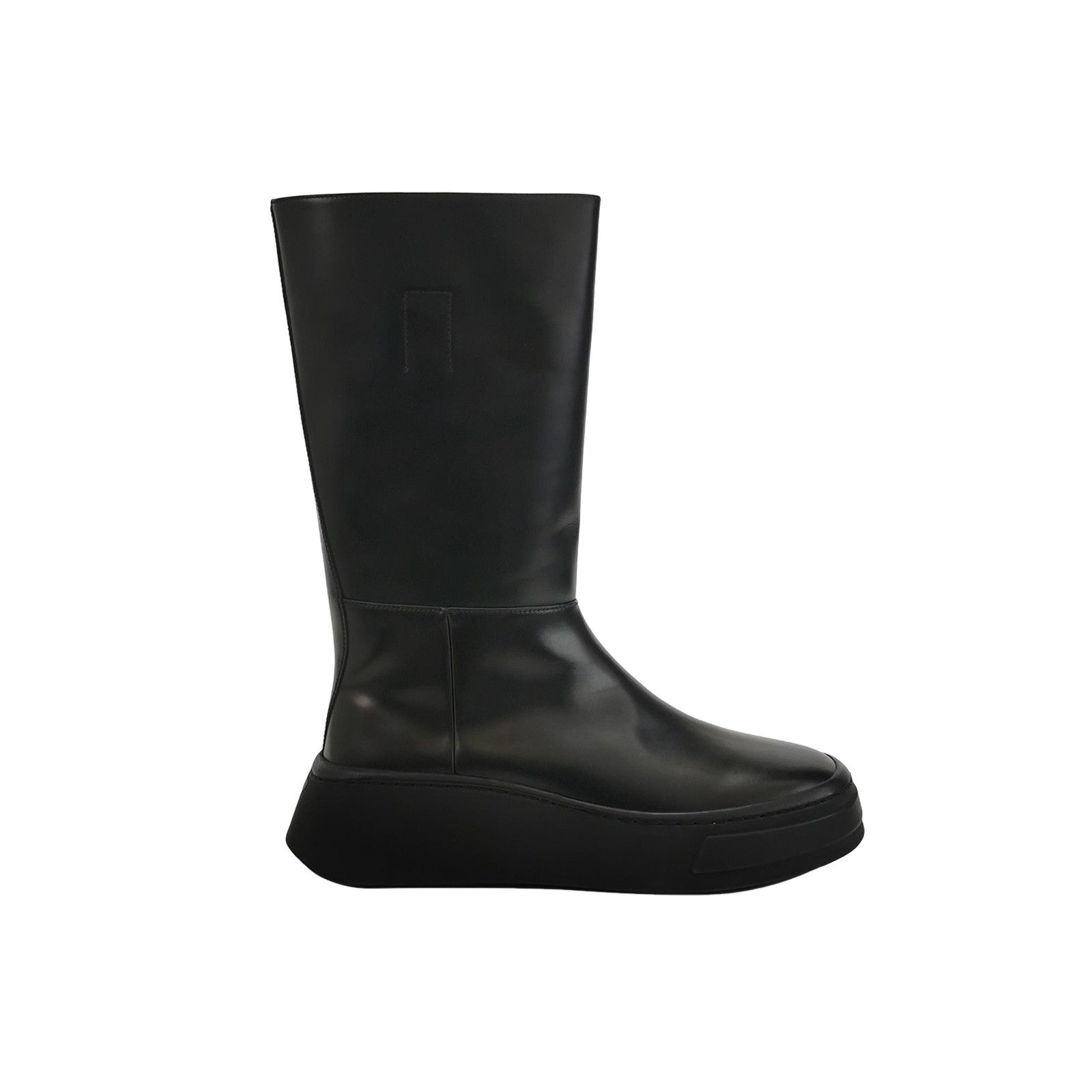 Prada Prada Calfskin Chunky Sole Tall Boots 40.5 Size US 10.5 / IT 40.5 - 1 Thumbnail