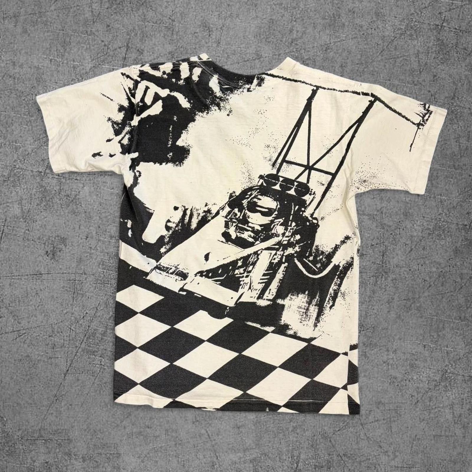 NASCAR 90s NHRA Drag Racing AOP Tee Size US M / EU 48-50 / 2 - 5 Thumbnail