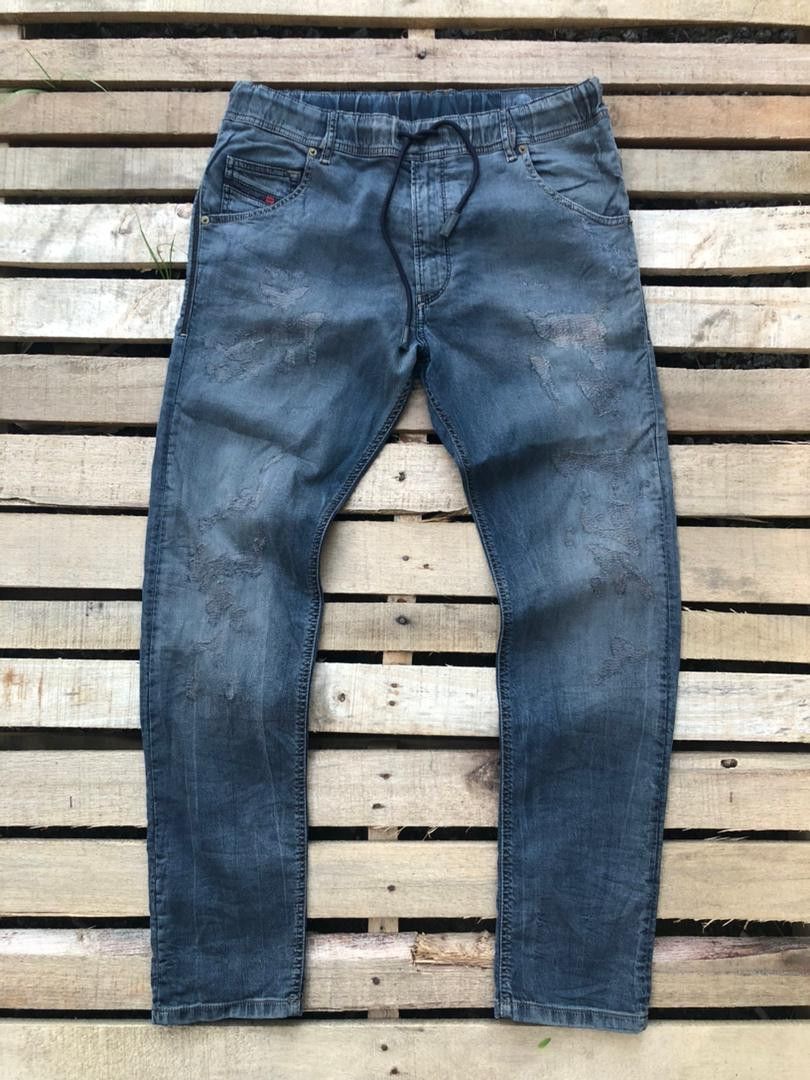 Diesel Diesel Krooley-Ne Denim Sweatpants Size US 34 / EU 50 - 1 Thumbnail