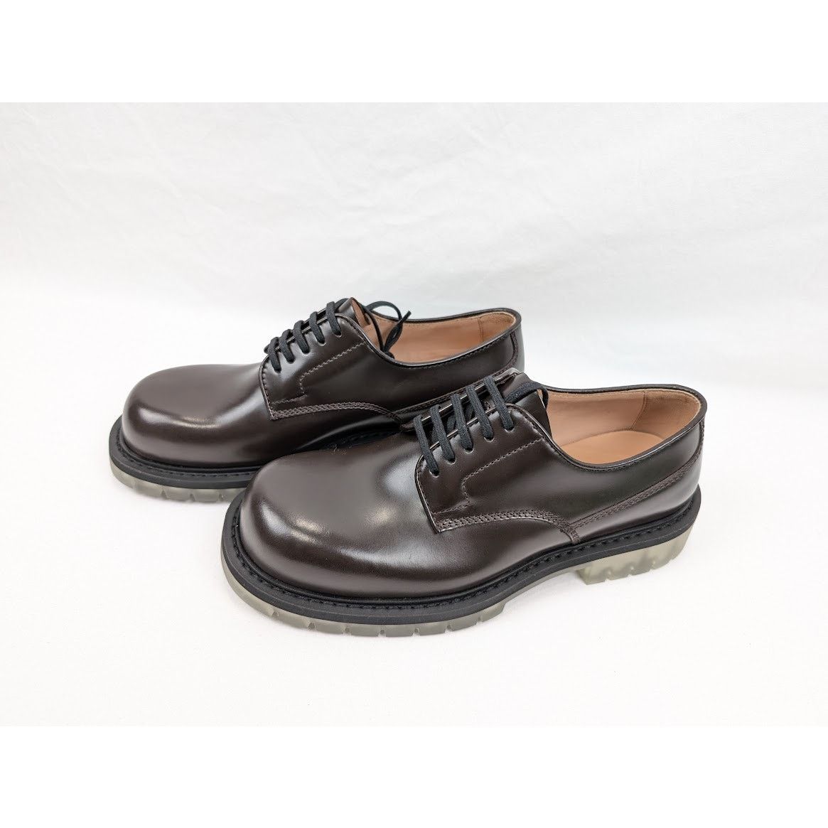 Bottega Veneta o1rshd1 Brushed Calfskin Scarpa Pelle Boots in Espresso Size US 7.5 / EU 40-41 - 18 Thumbnail