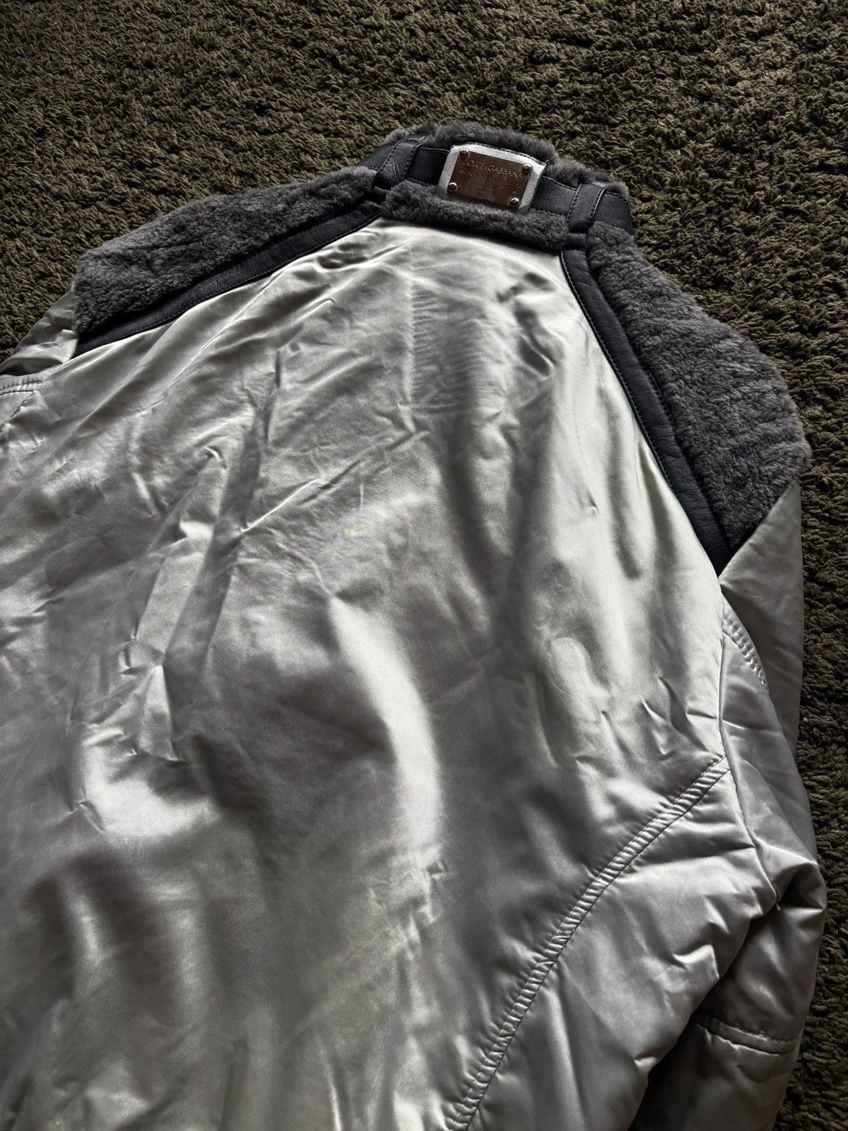 Dolce & Gabbana AW07 Dolce & Gabbana Runway Hybrid Fur Bomber Jacket Size US XL / EU 56 / 4 - 16 Thumbnail