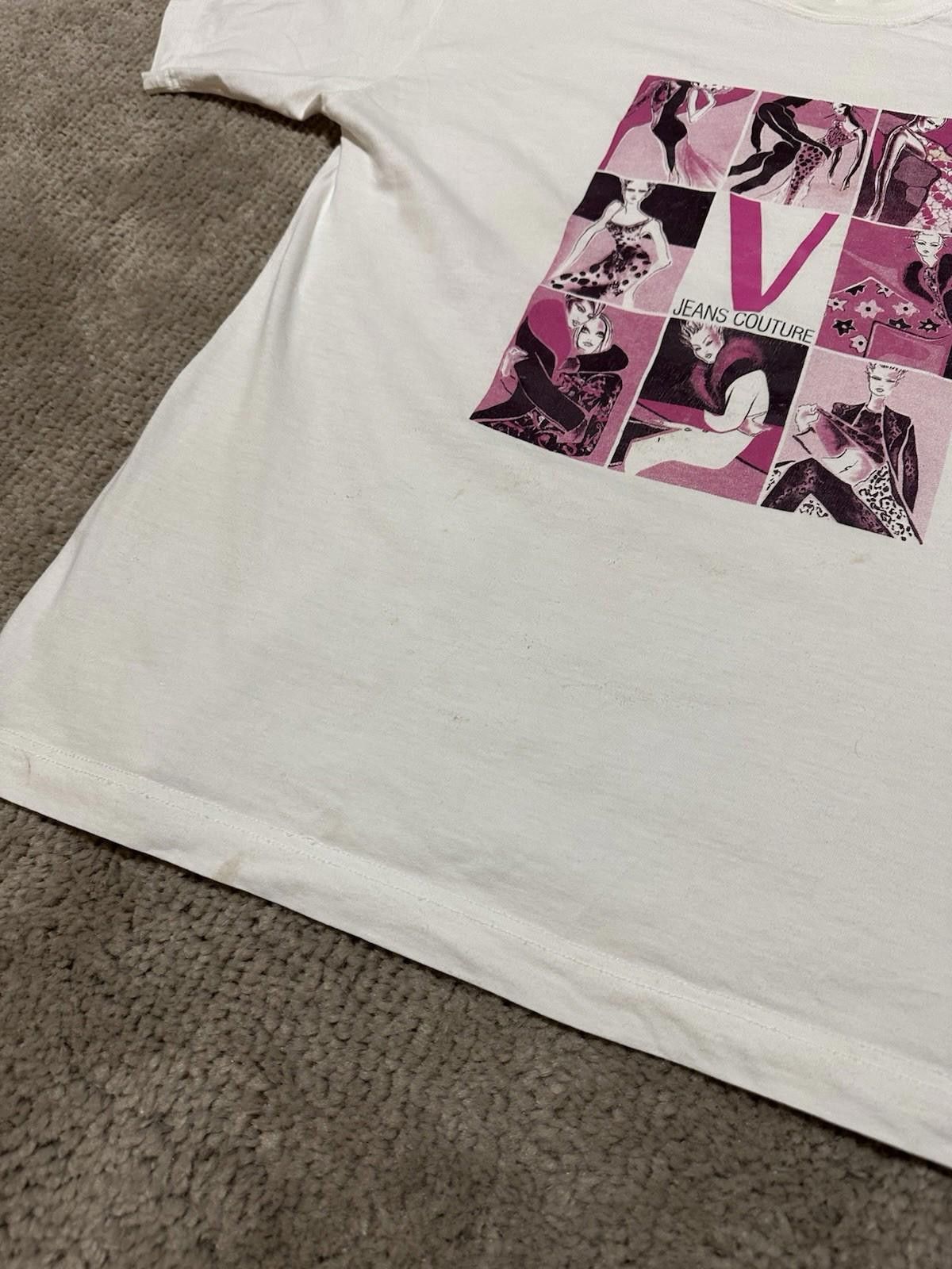 Versace Jeans Couture Vintage 1990's Versace Jeans Couture T-shirt Medusa Logo M Size US M / EU 48-50 / 2 - 6 Thumbnail