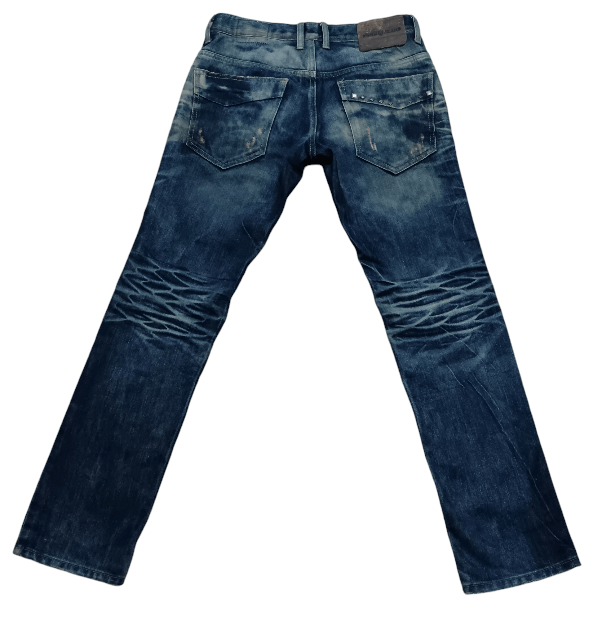 If Six Was Nine × Japanese Brand DPSR SEASONED DISTRESSED DESIGN JEANS Size US 33 - 4 Thumbnail