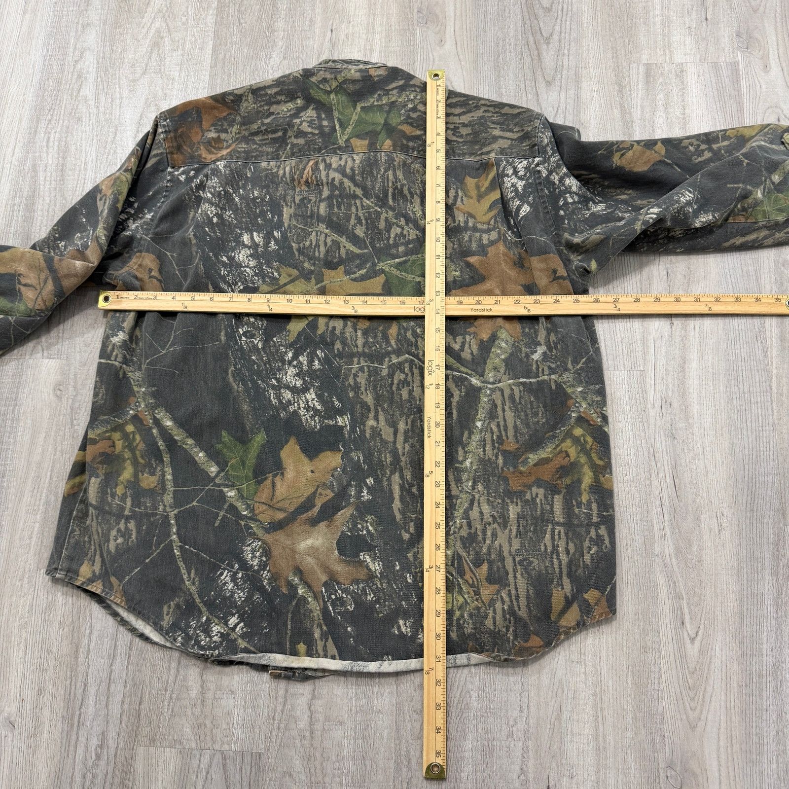 Vintage No Trace by Dan River Mossy Oak Camo Button Down Shirt XL Size US XL / EU 56 / 4 - 7 Thumbnail