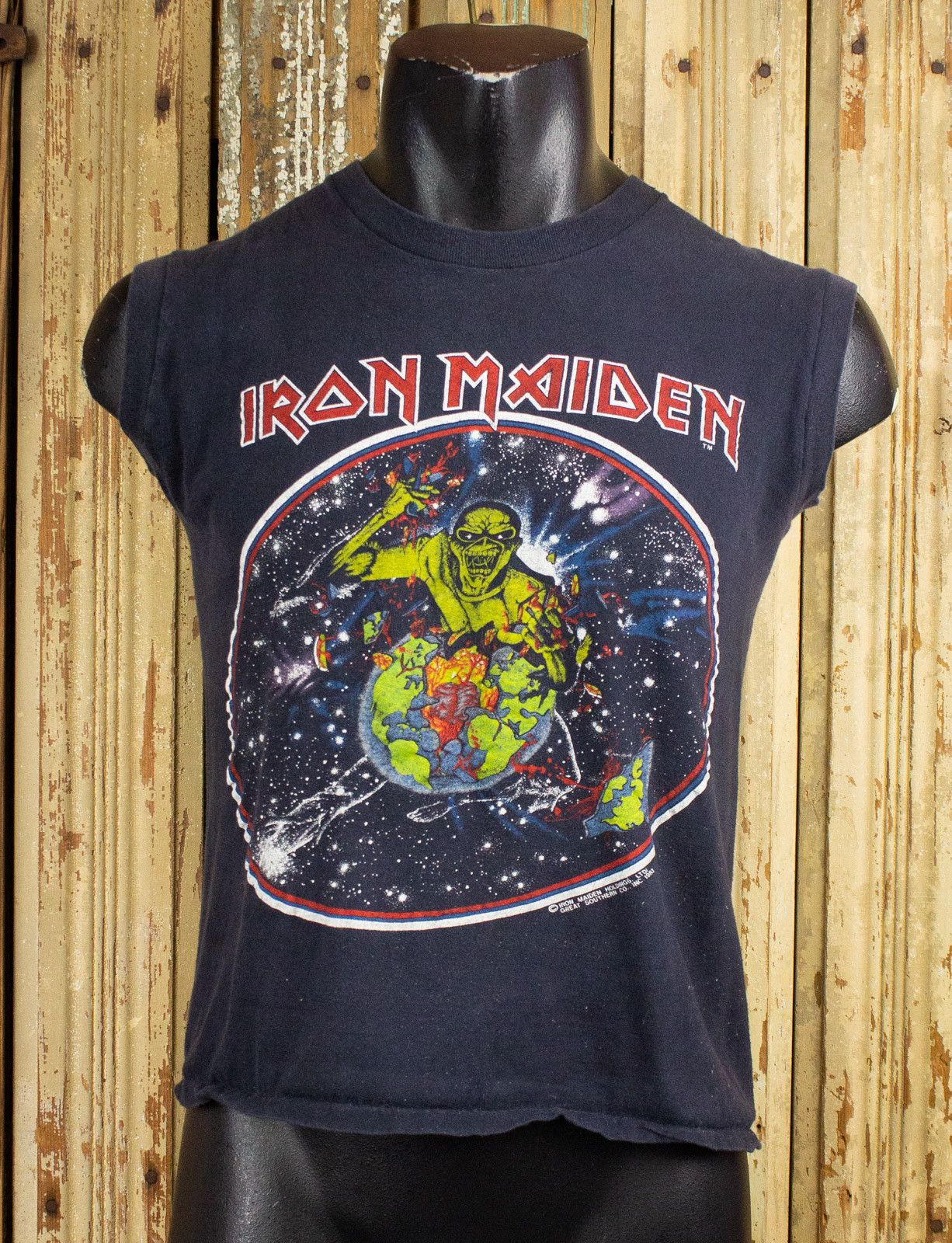 Iron Maiden Sweatshirt Iron Maiden 'World Piece Tour 1983' Raglan