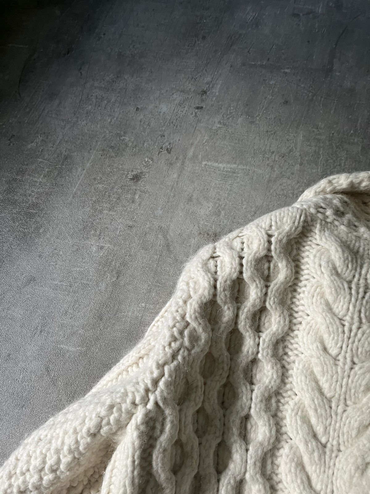 Maison Margiela Maison Margiela A/W 2013 Alpaca heavyweigh beige sweater Size US M / EU 48-50 / 2 - 11 Thumbnail