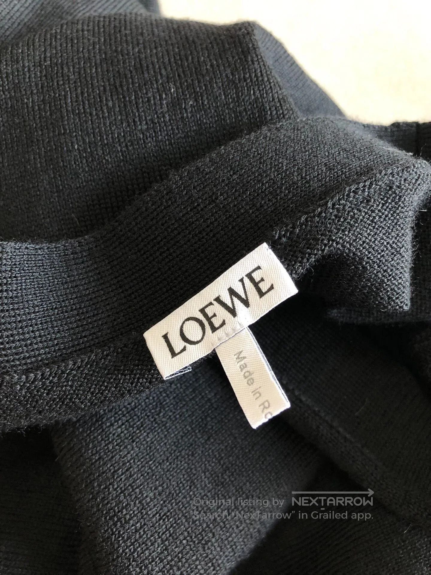 Loewe LOEWE V-Neck Buttoned Wool Cardigan. Size US XS / EU 42 / 0 - 8 Thumbnail