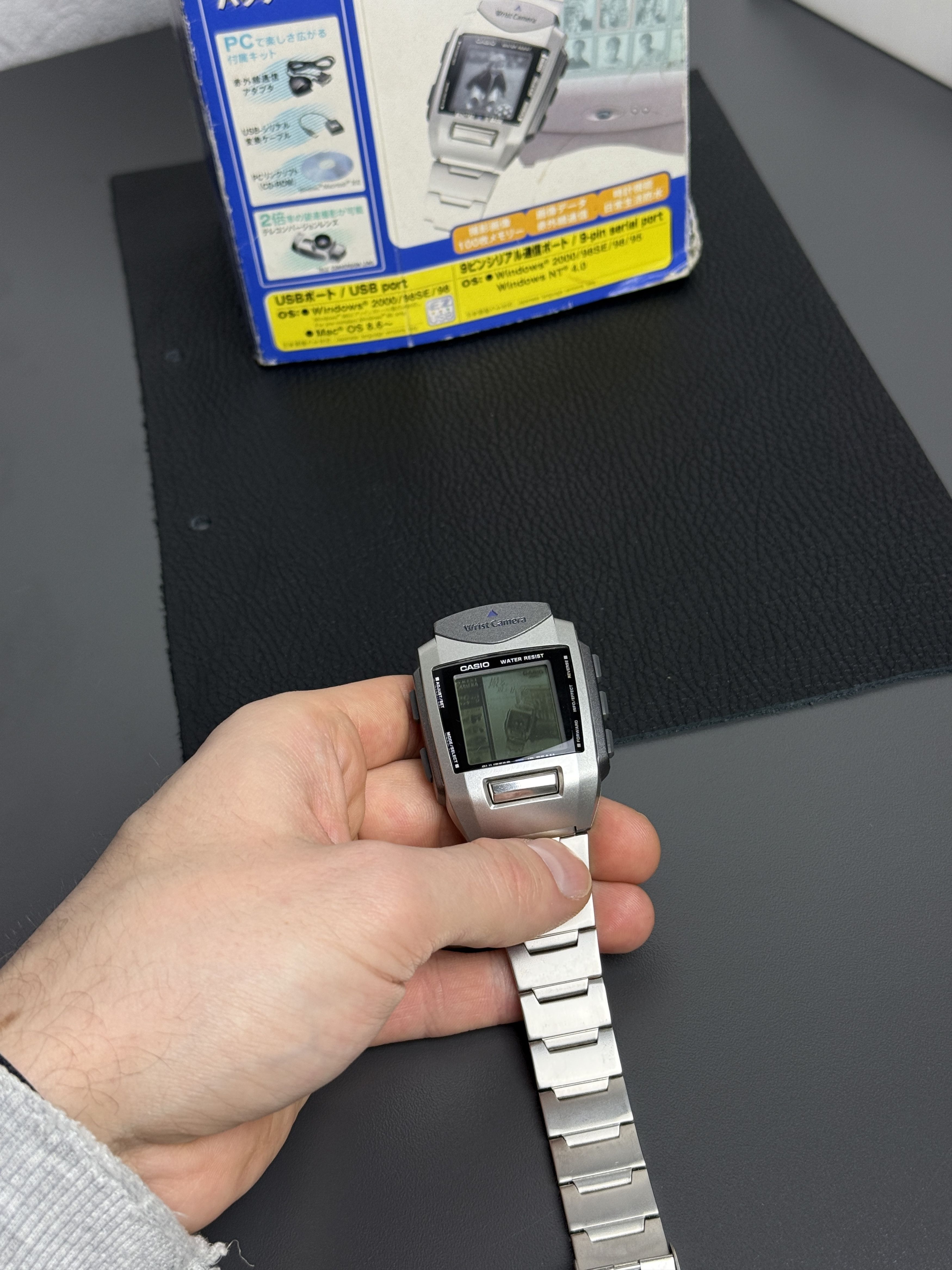 Casio Casio Wrist Camera WQV 3 digital watch full set Size ONE SIZE - 4 Thumbnail
