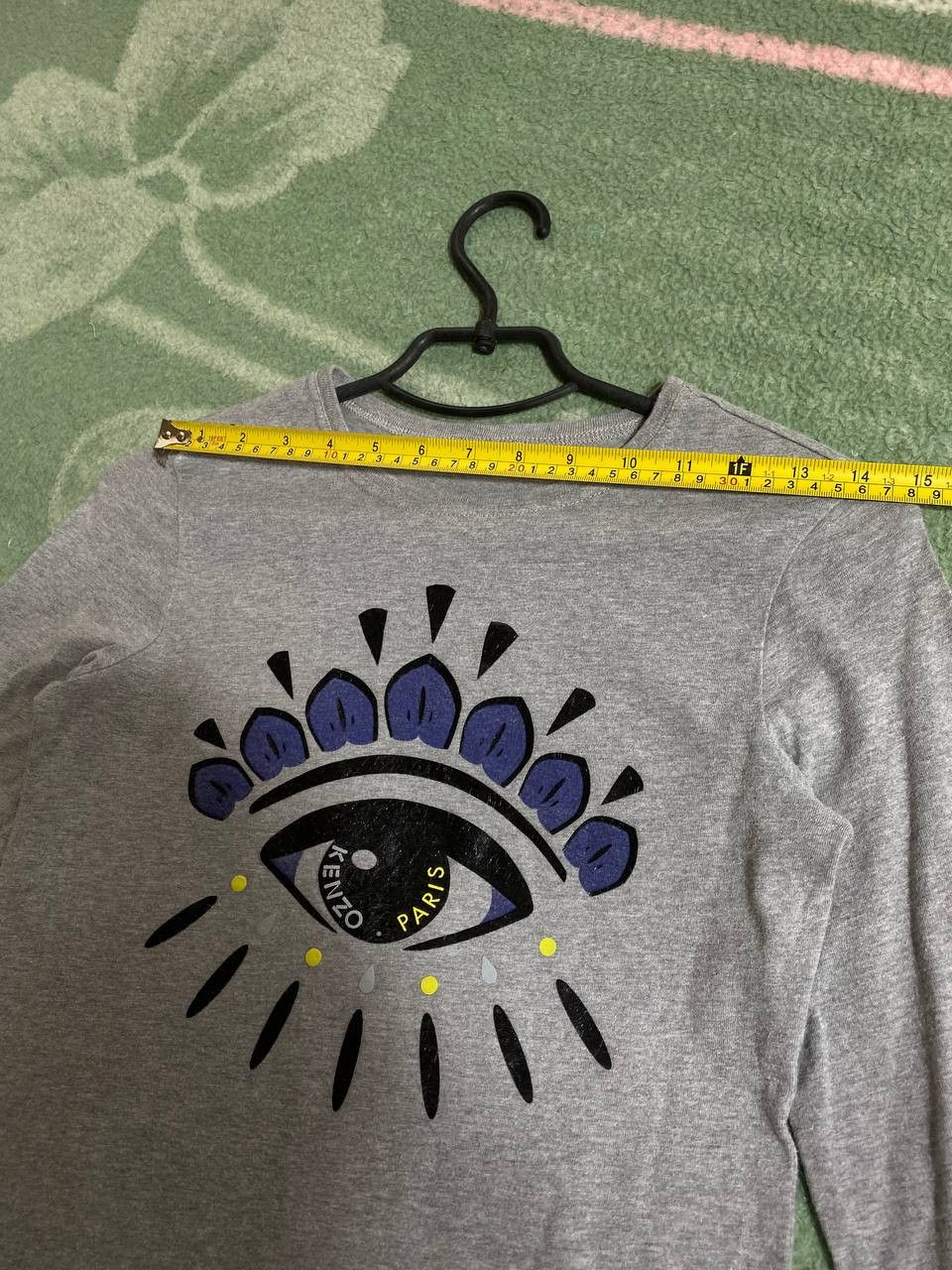 Kenzo × Vintage Kenzo Sweatshirt Vintage Overprint Big Logo Eyes Paris Size US S / EU 44-46 / 1 - 10 Thumbnail