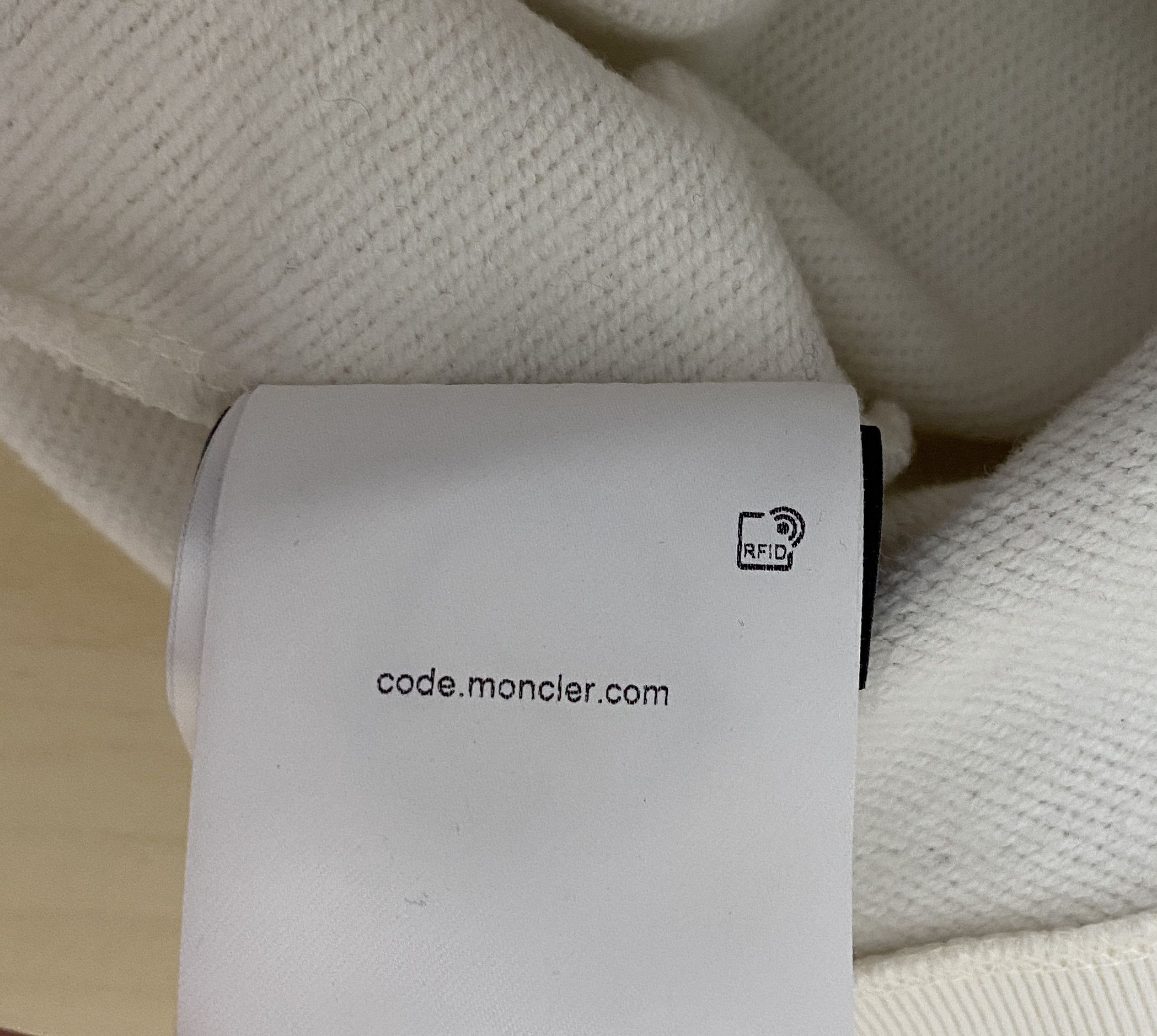 Craig Green × Moncler Moncler Genius Craig Green Hoodie Big Logo Beige Size S Size US S / EU 44-46 / 1 - 14 Thumbnail