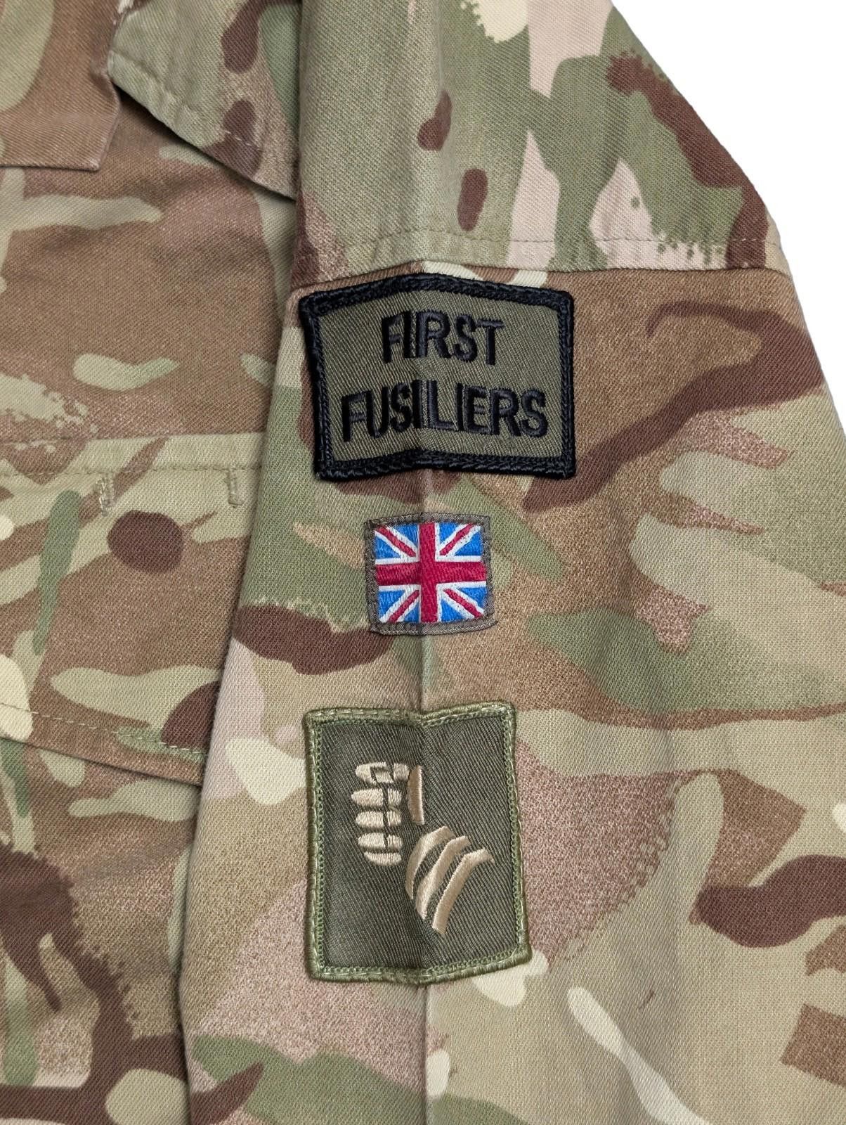 Under Armour British Army MTP Barracks Shirt First Fusiliers - Medium Size ONE SIZE - 3 Thumbnail
