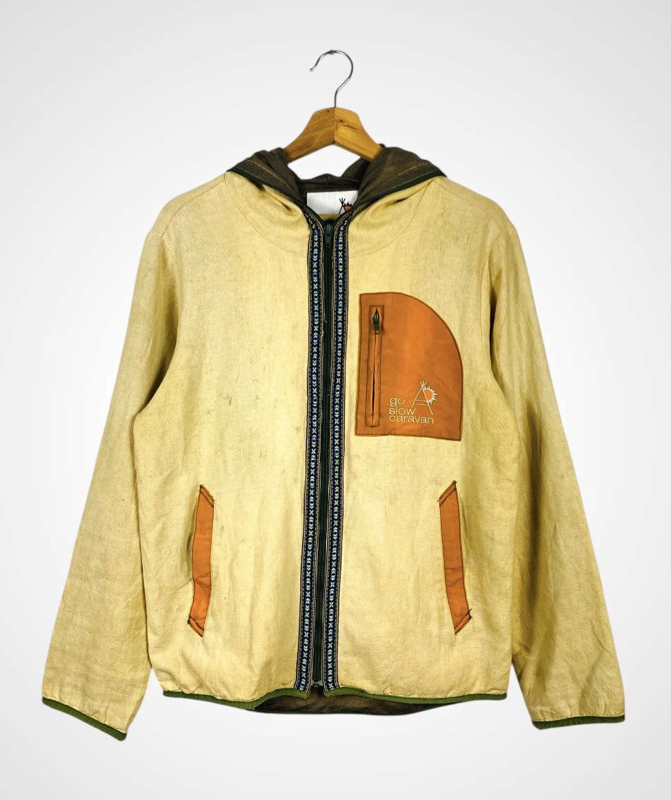 go slow caravan Rare Go Slow Caravan Full Zipper Hoodie Jacket Size US M / EU 48-50 / 2 - 1 Thumbnail