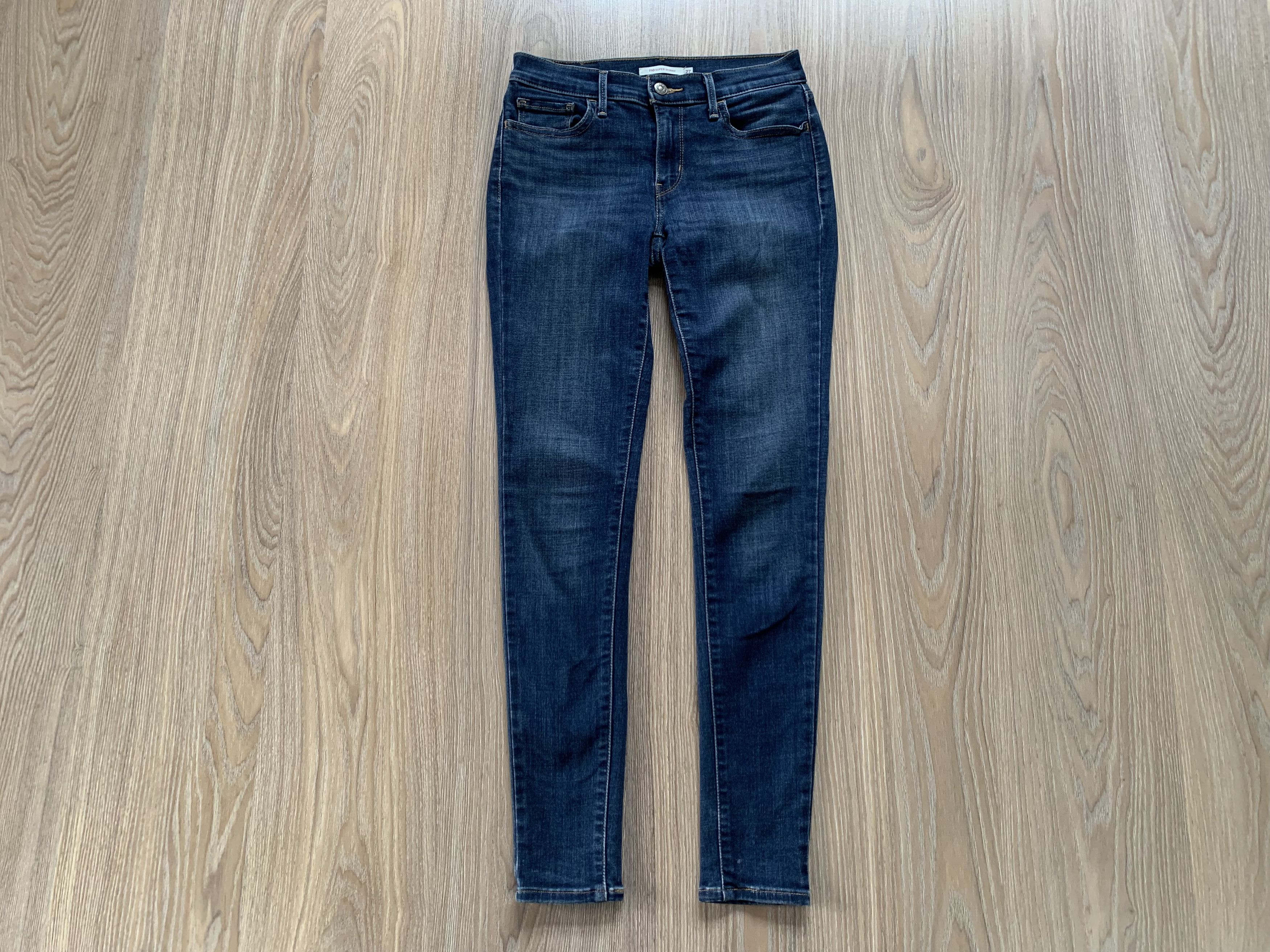 Levi's Women’s Levis 710 Super Skinny Jeans Size 27" / US 4 / IT 40 - 2 Thumbnail