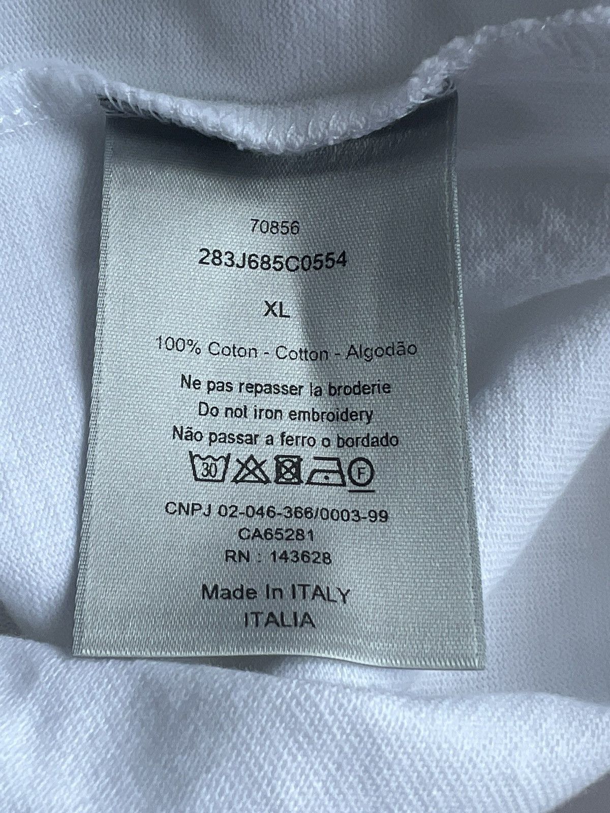 Dior × Kim Jones × Travis Scott 🔥 Dior collab Travis Scott Cactus Jack embroidery Tee Size US XL / EU 56 / 4 - 6 Thumbnail