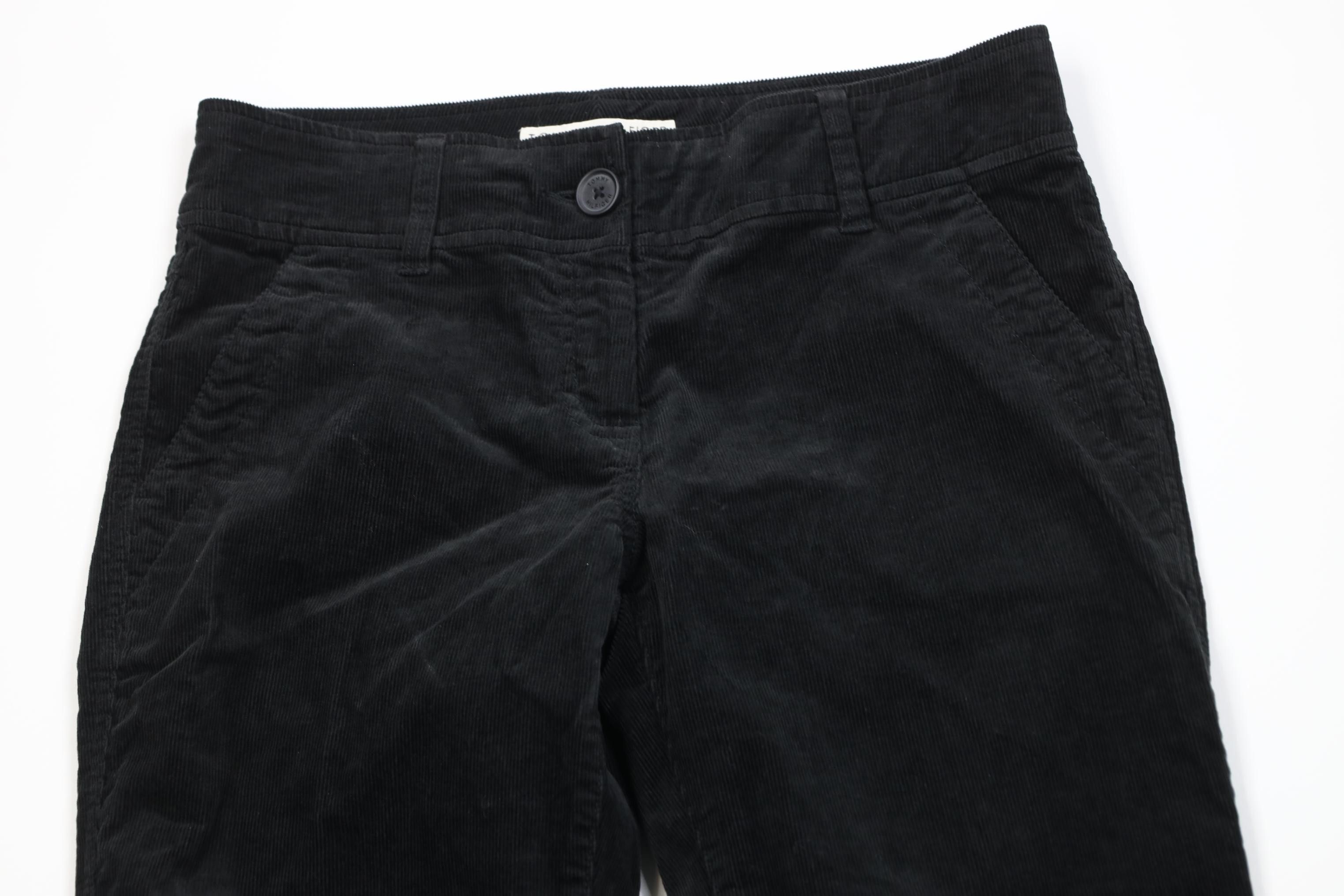 Tommy Hilfiger Vintage Y2K 2005 Tommy Hilfiger Wide Leg Corduroy Pants Size 32" / US 10 / IT 46 - 2 Thumbnail