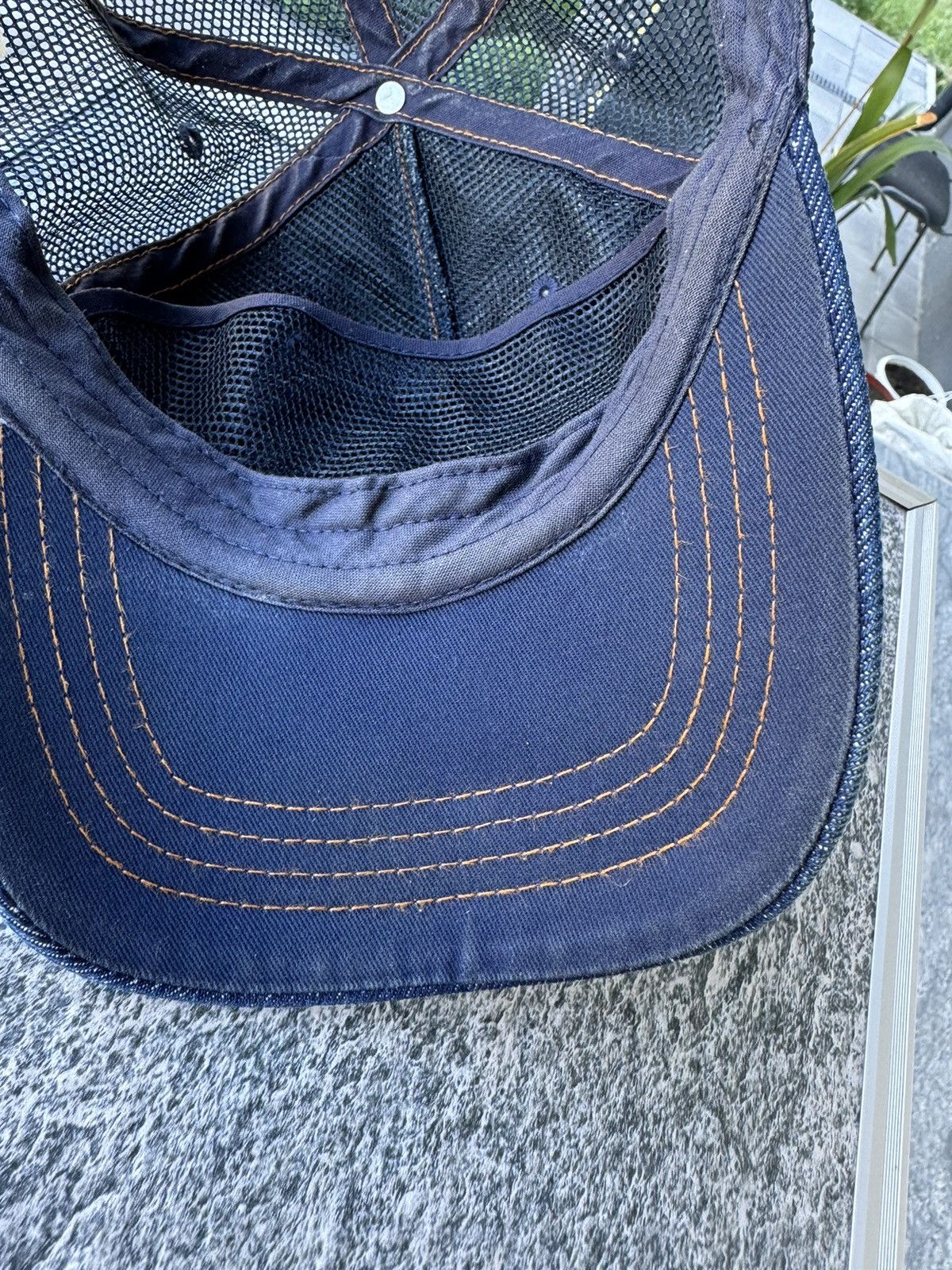 Vintage Vintage Von Dutch denim Y2K trap Tryuck Hat cap Jeans Logo Size ONE SIZE - 8 Thumbnail
