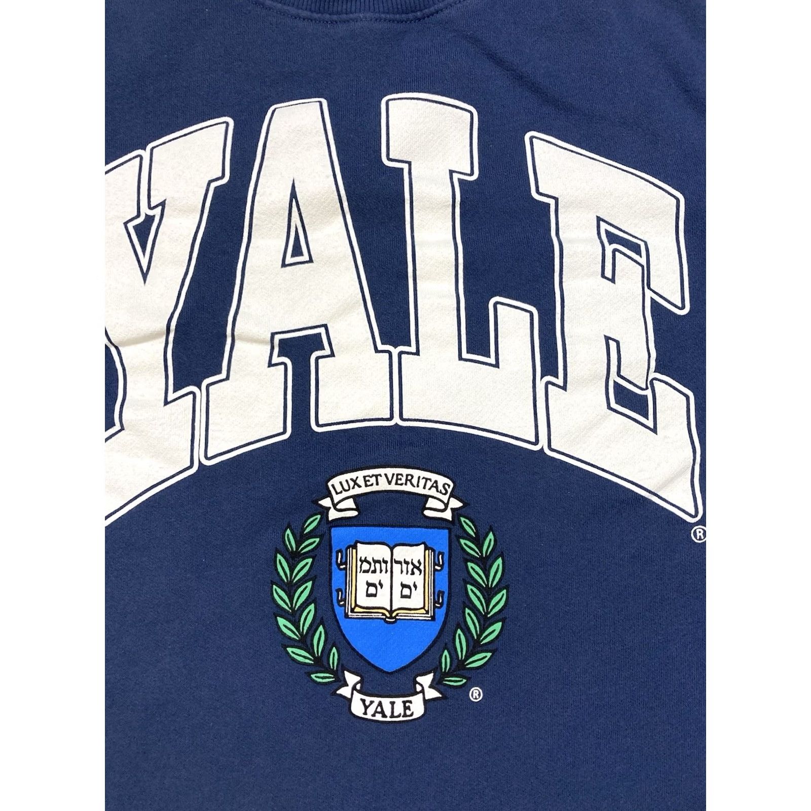 Zara Zara Yale University Graphic Crewneck Sweatshirt Women Medium Blue Size M / US 6-8 / IT 42-44 - 2 Thumbnail