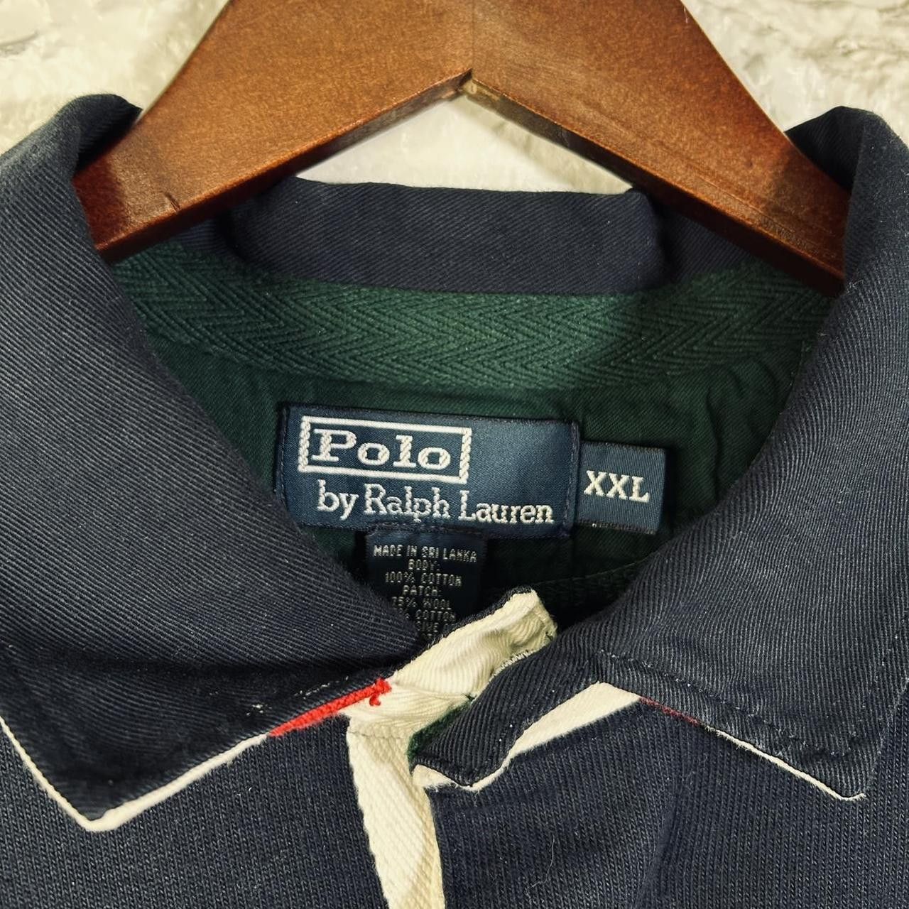 Polo Ralph Lauren Vintage Polo Ralph Lauren Rugby Shield Long Sleeve Shirt Size US XXL / EU 58 / 5 - 1 Thumbnail